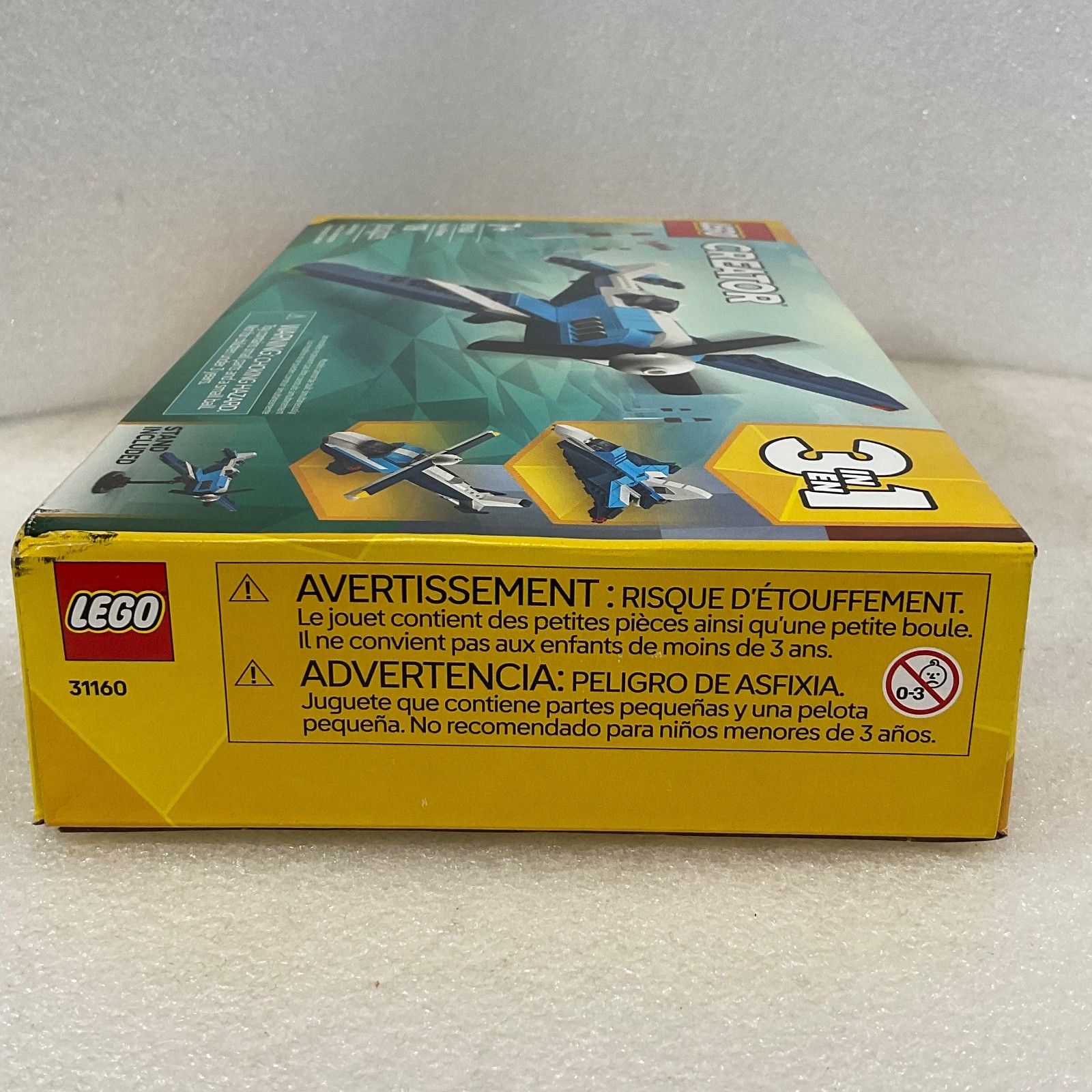 Lego Creator 31160 Race Plane 3-in-1 Set Sealed 178pcs Toy Model in Box - Image 2