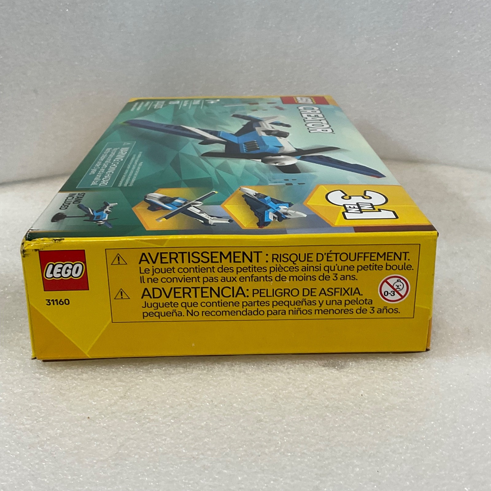 Lego Creator 31160 Race Plane 3-in-1 Set Sealed 178pcs Toy Model in Box - Image 4