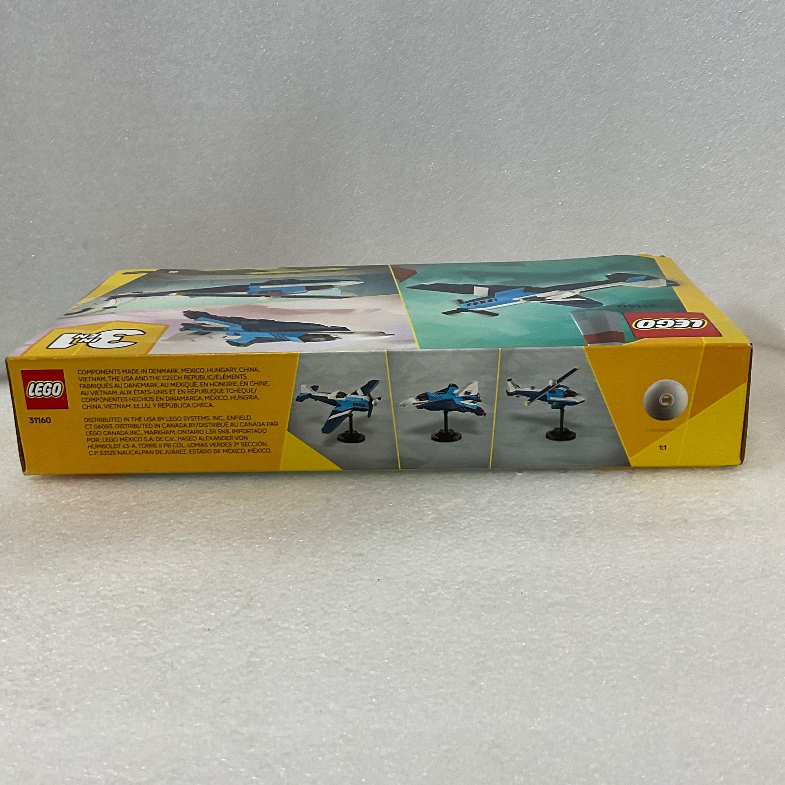 Lego Creator 31160 Race Plane 3-in-1 Set Sealed 178pcs Toy Model in Box - Image 6