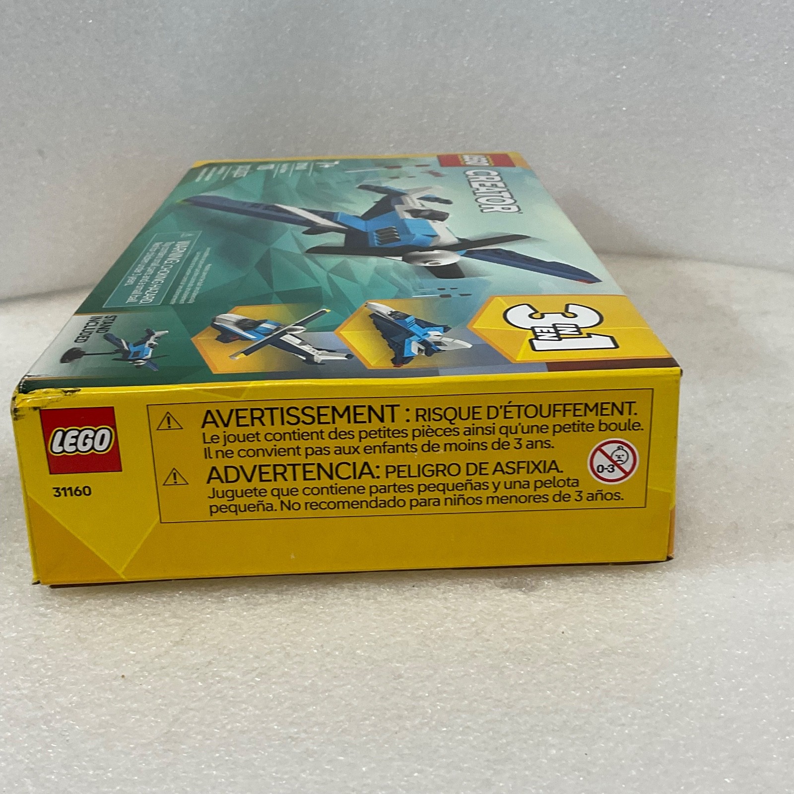 Lego Creator 31160 Race Plane 3-in-1 Set Sealed 178pcs Toy Model in Box - Image 5