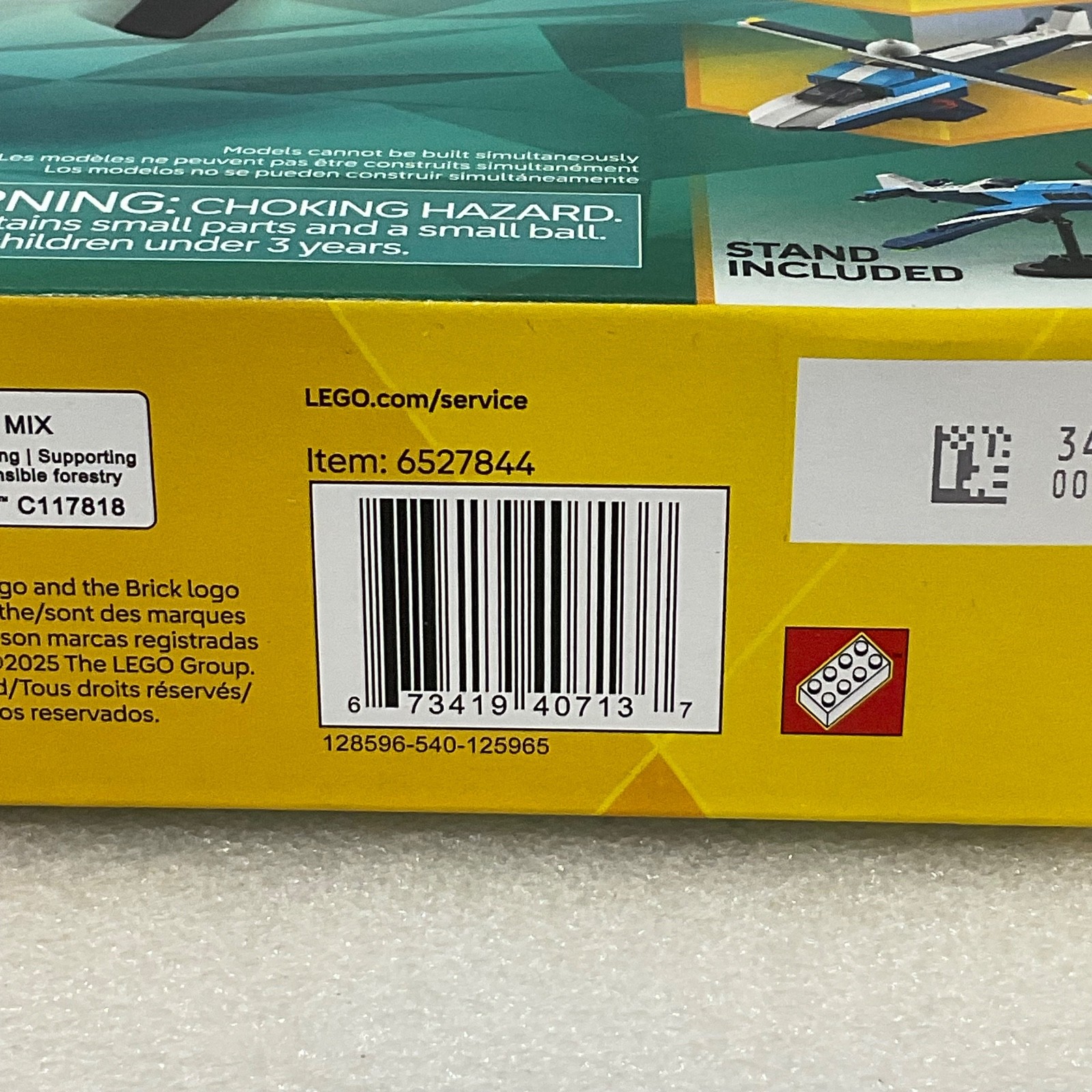 Lego Creator 31160 Race Plane 3-in-1 Set Sealed 178pcs Toy Model in Box - Image 8