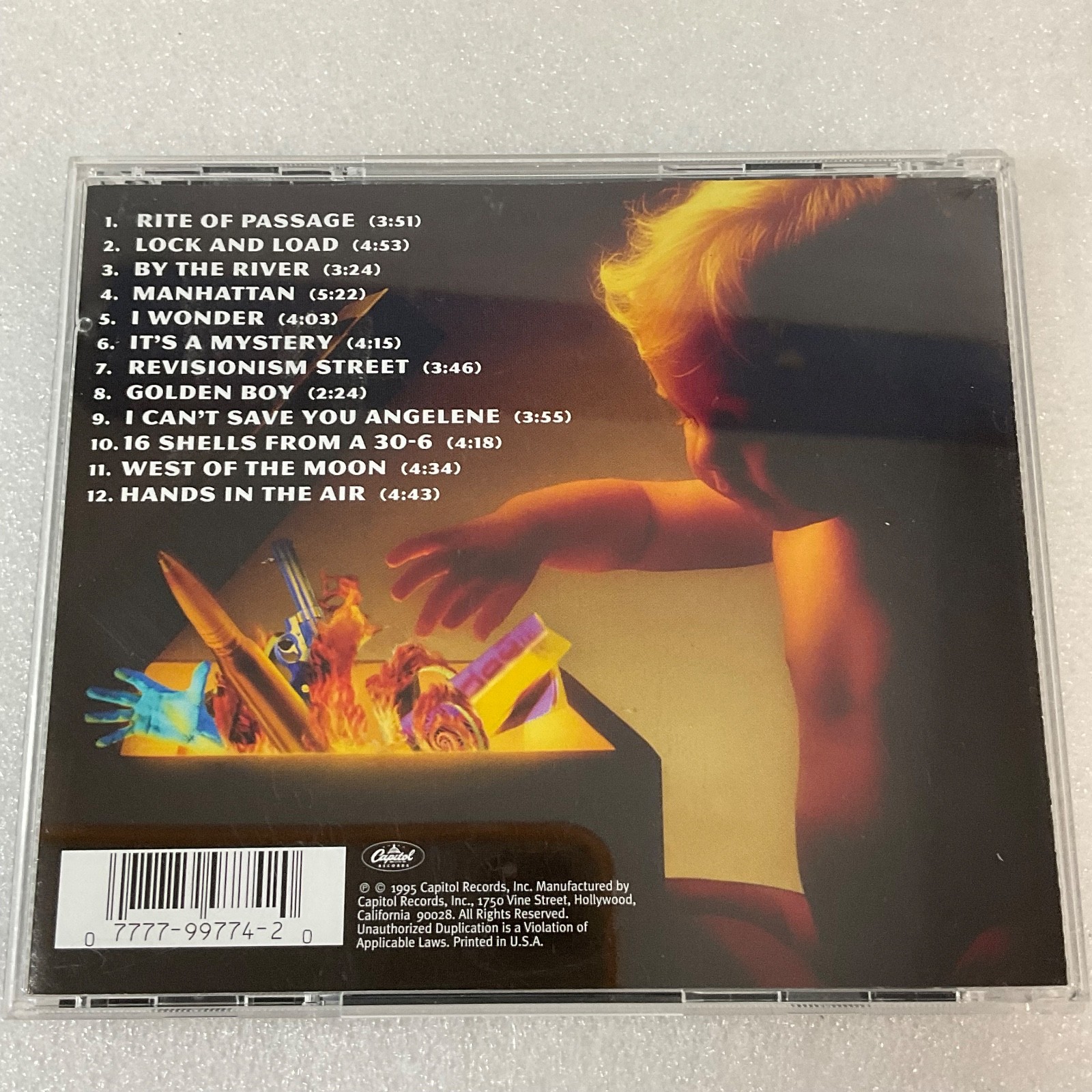 Bob Seger It’s A Mystery CD 1995 Capitol Records Album - Image 2