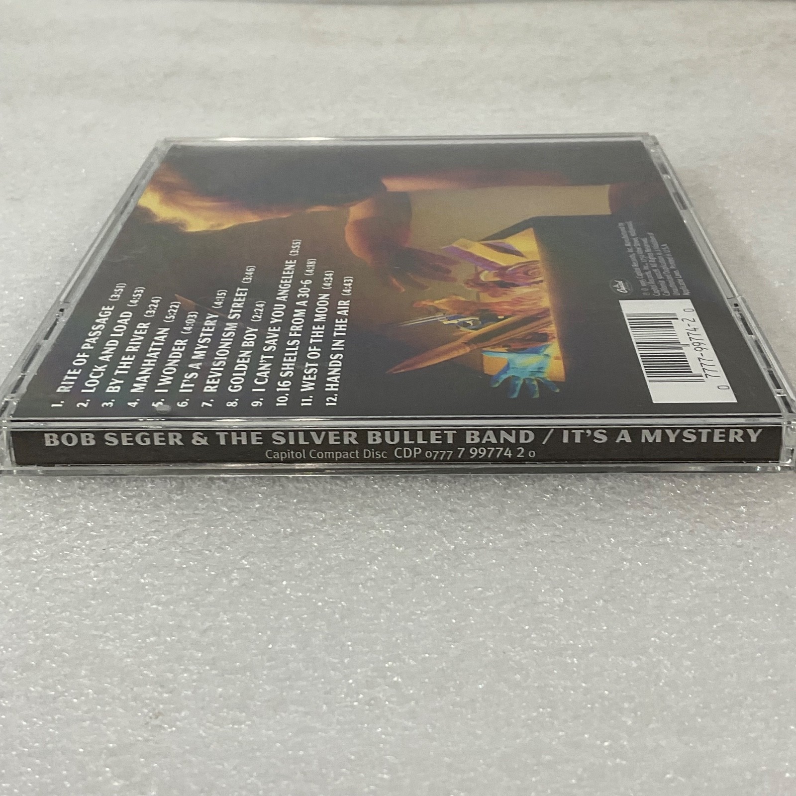 Bob Seger It’s A Mystery CD 1995 Capitol Records Album - Image 6