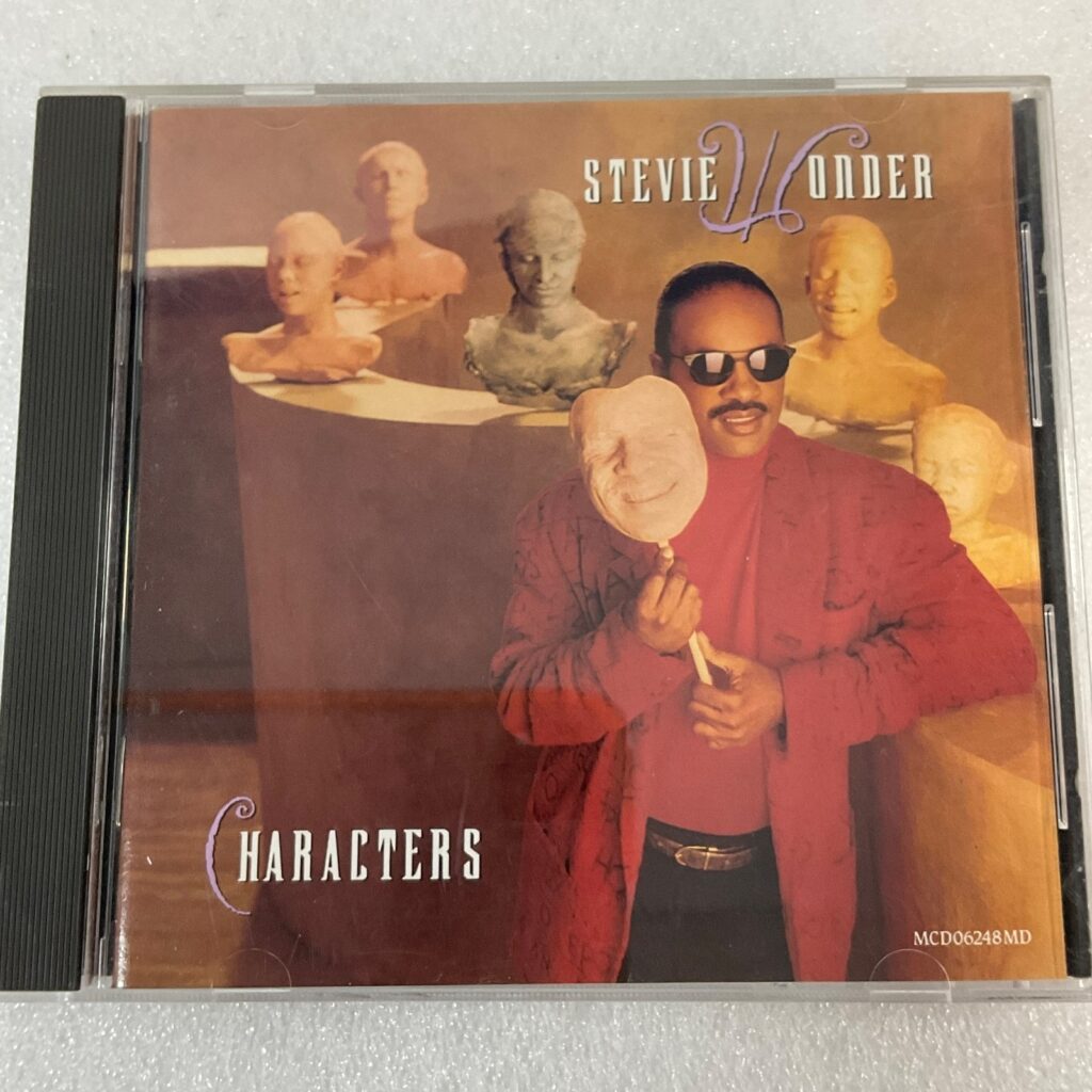Stevie Wonder Characters CD 1987 Motown MCD06248MD USA Pressing - Image 1