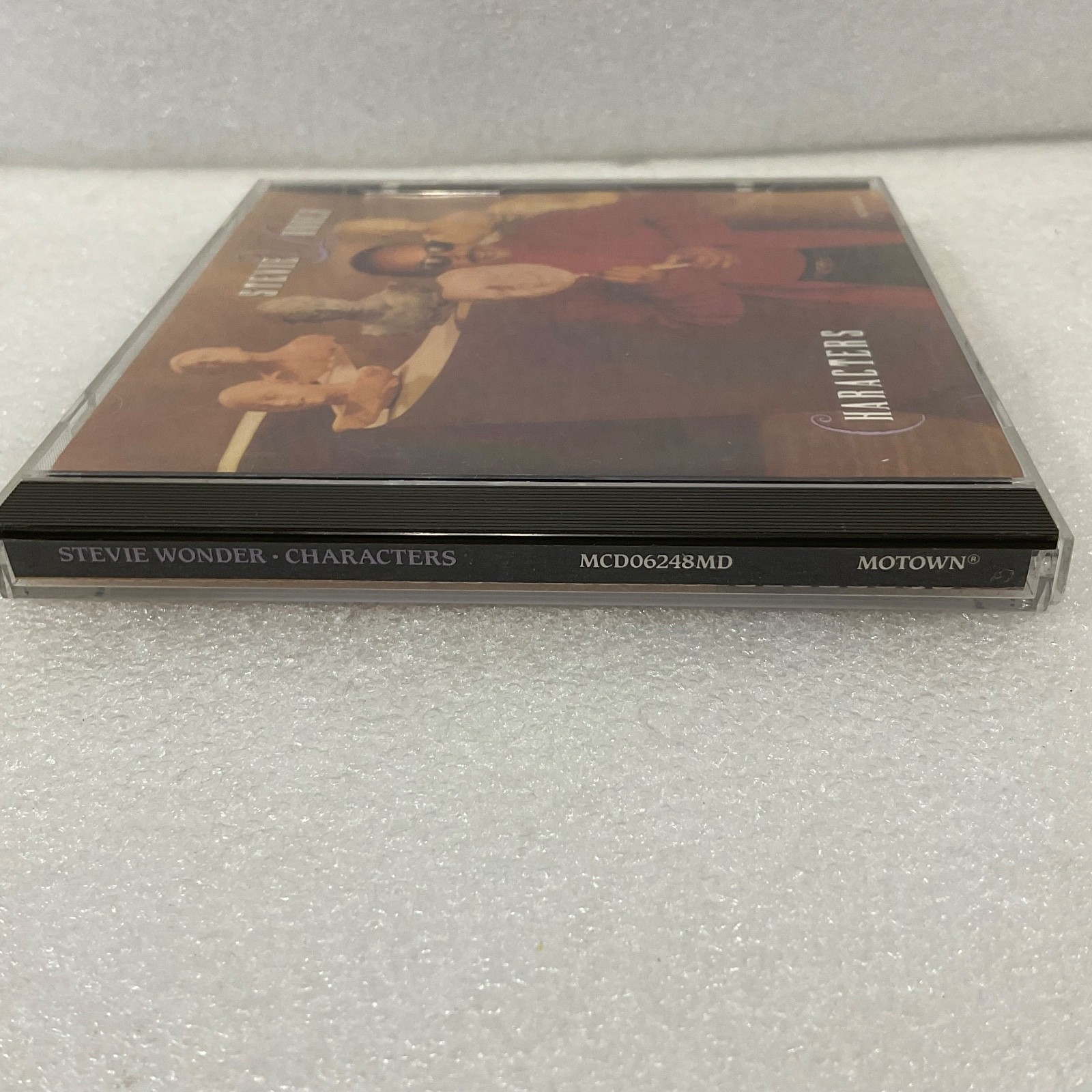 Stevie Wonder Characters CD 1987 Motown MCD06248MD USA Pressing - Image 3