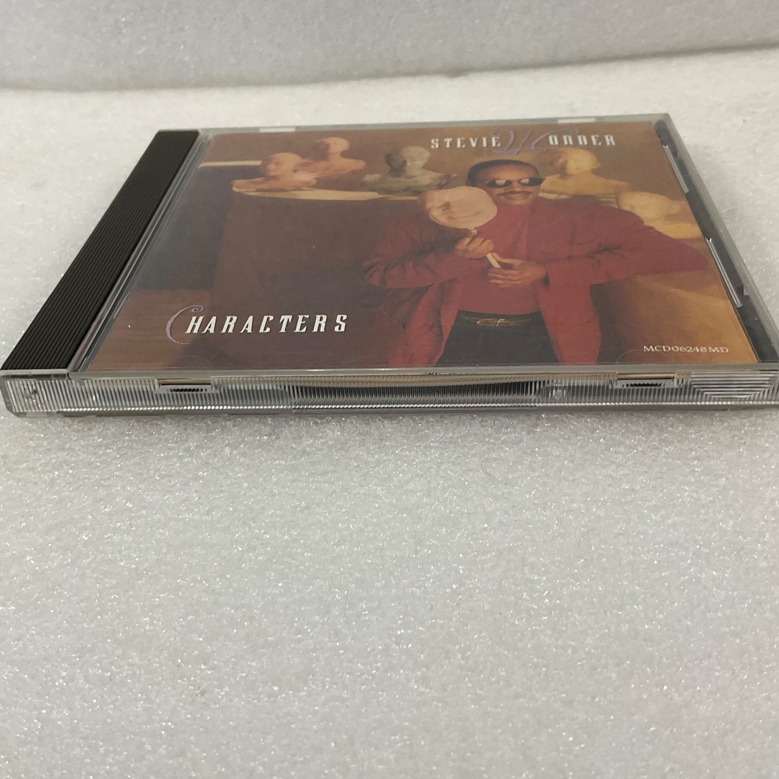 Stevie Wonder Characters CD 1987 Motown MCD06248MD USA Pressing - Image 4