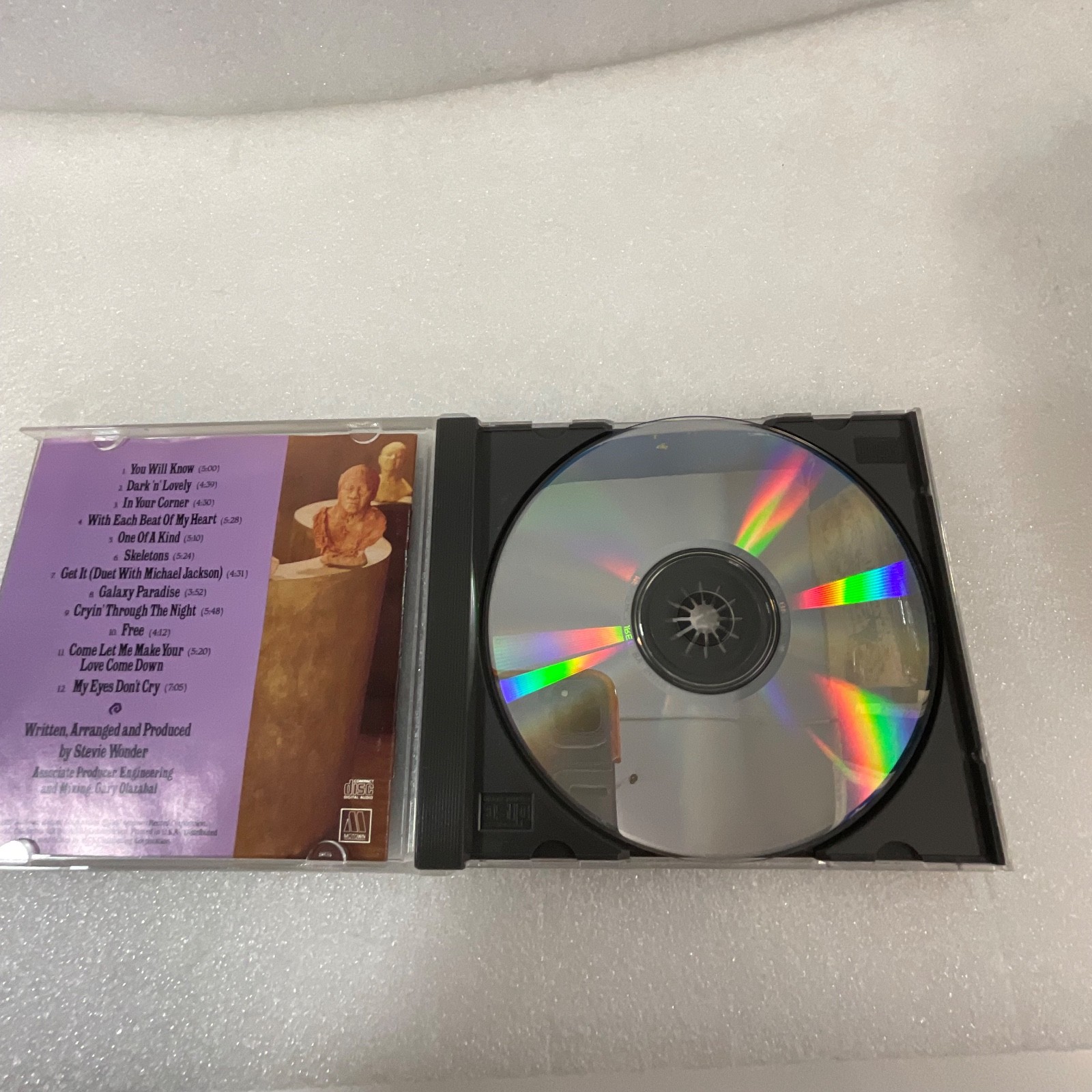 Stevie Wonder Characters CD 1987 Motown MCD06248MD USA Pressing - Image 12