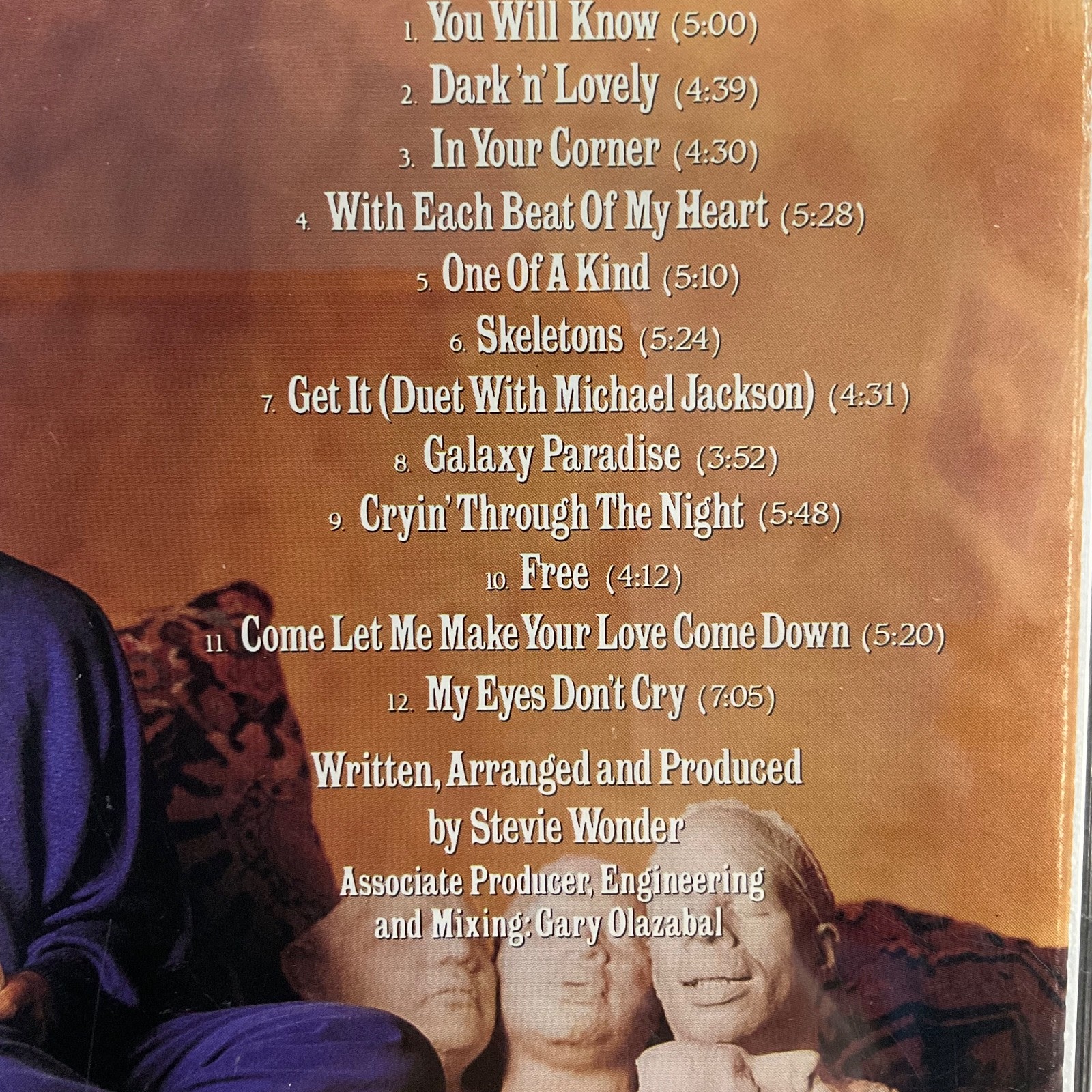 Stevie Wonder Characters CD 1987 Motown MCD06248MD USA Pressing - Image 13