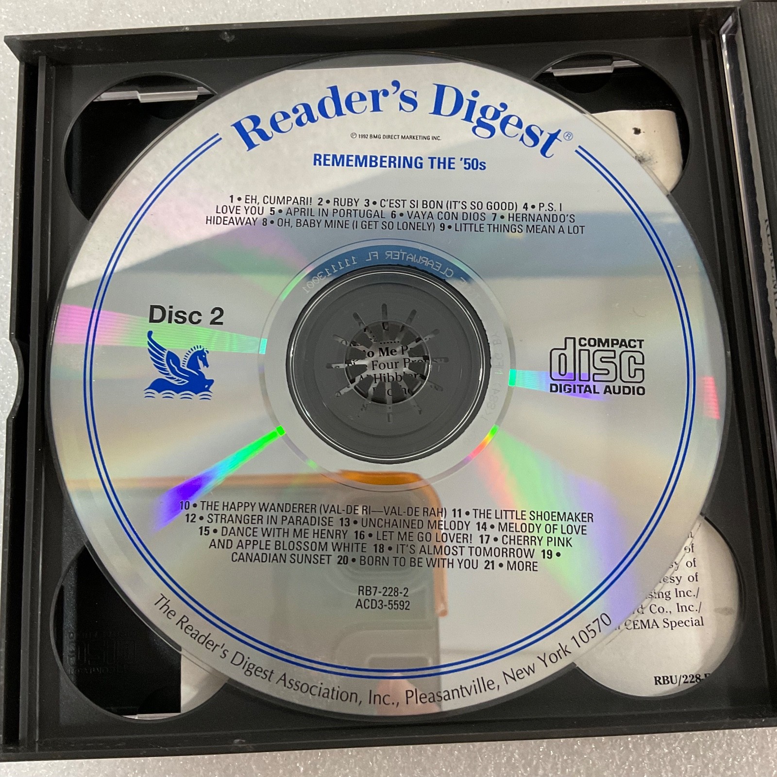 Remembering the 50's Reader's Digest 3 CD Set Various Artists - Image 12