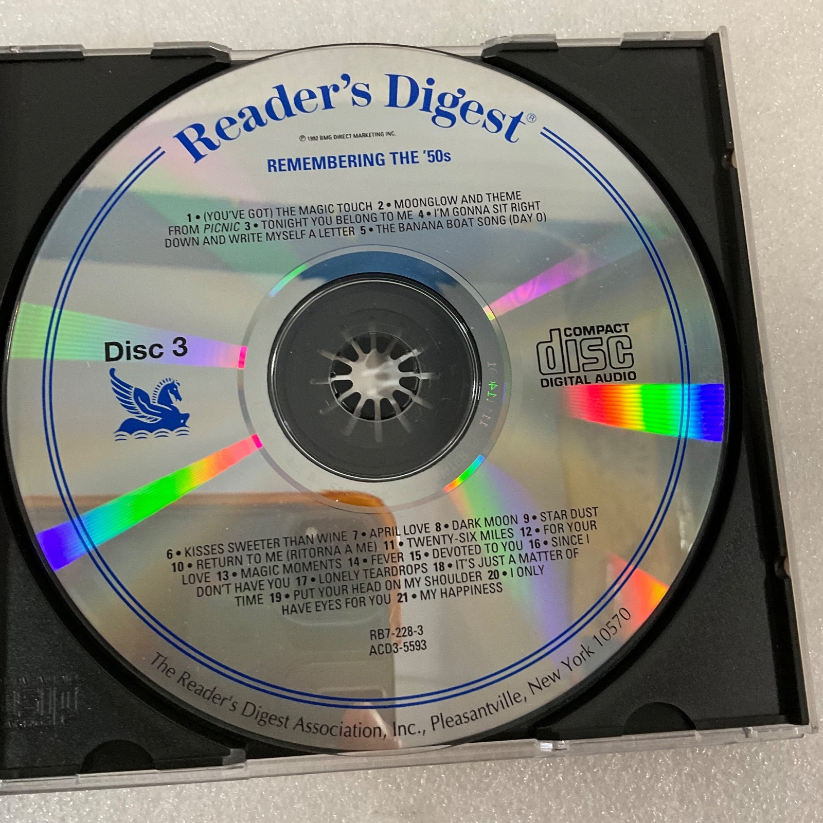 Remembering the 50's Reader's Digest 3 CD Set Various Artists - Image 13