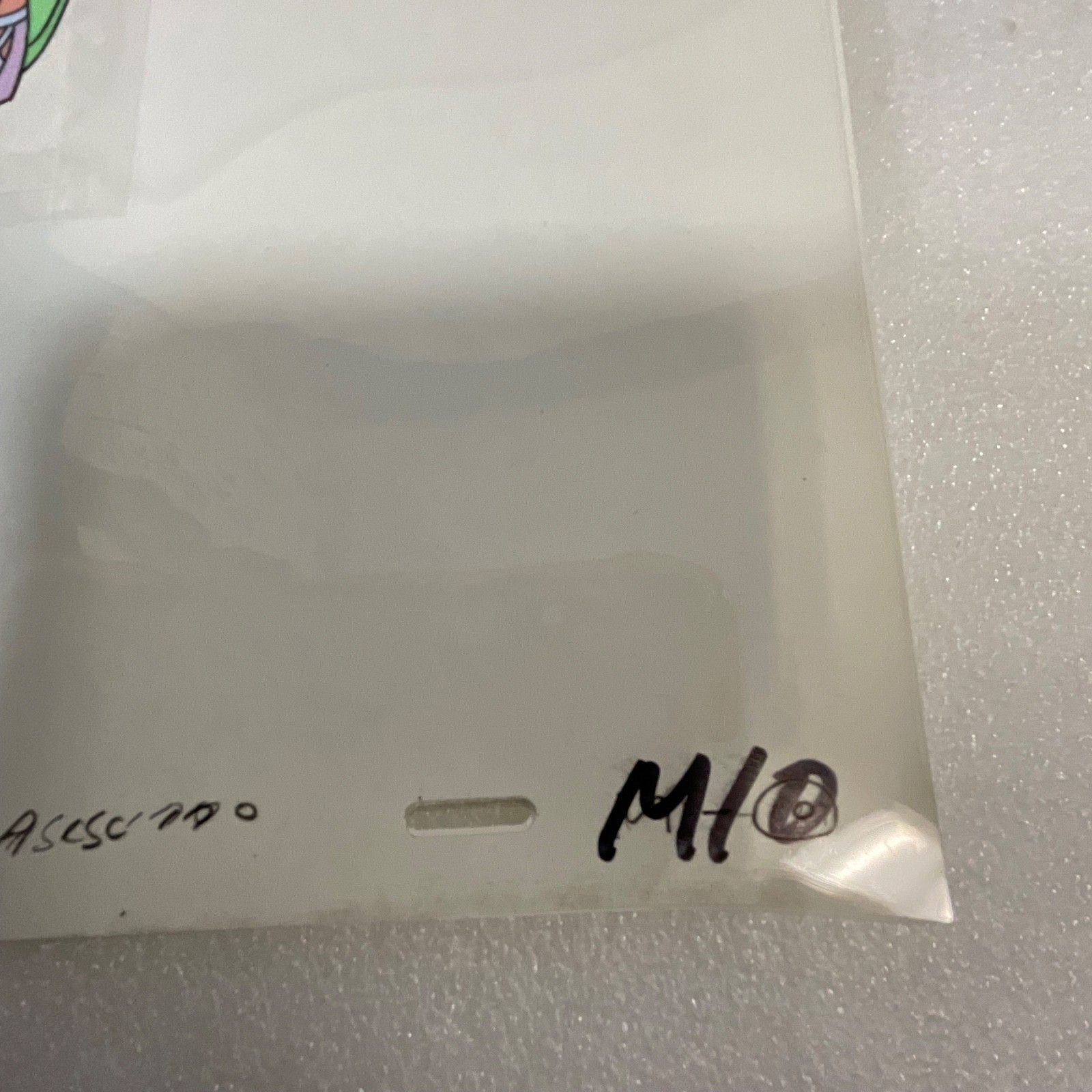 Vintage Pony Animation Character Cel Hand-Painted 12 in x 10in Production Art - Image 4