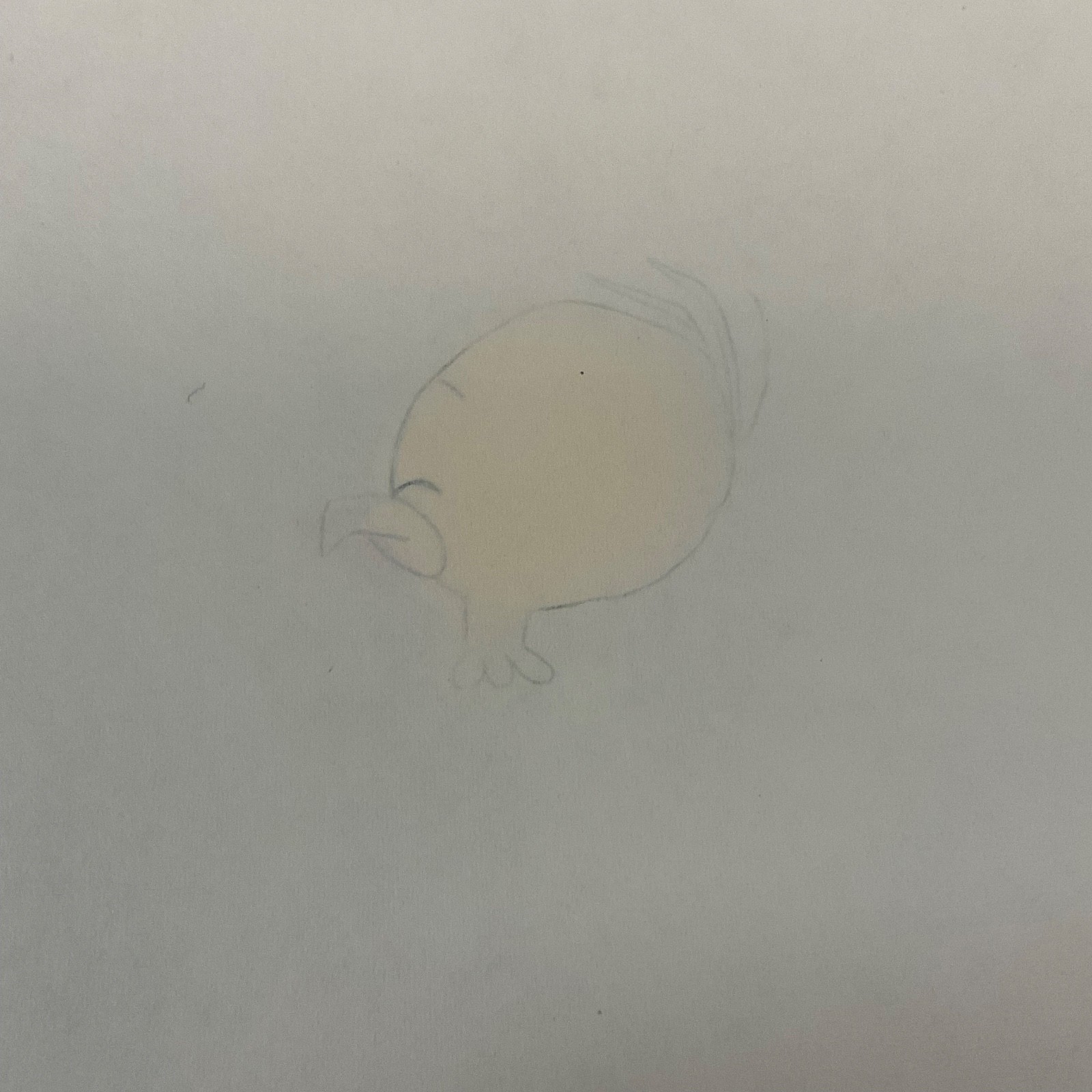 Vintage Duck Animation Cel Small Yellow Bird 12 in x 10 Production Art - Image 10