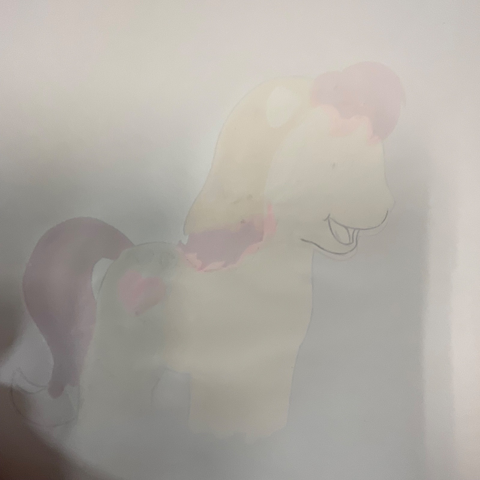 Vintage Pony Animation Cel Hand-Painted Unidentified Character - Image 6