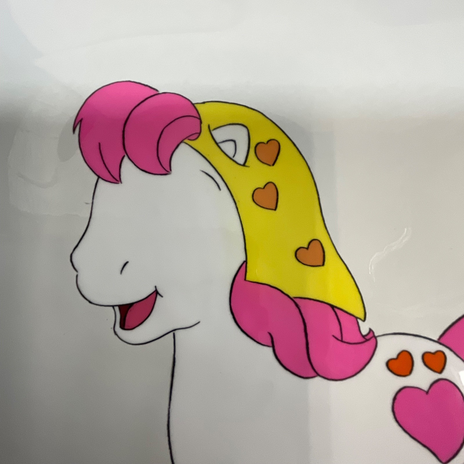 Vintage Pony Animation Cel Hand-Painted Unidentified Character - Image 8