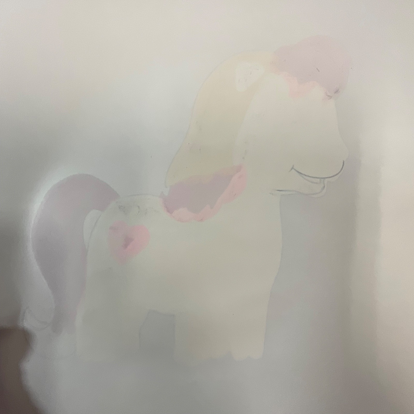 Vintage Pony Animation Cel Hand-Painted Production Cartoon Art 12.5 in x 10 in - Image 7