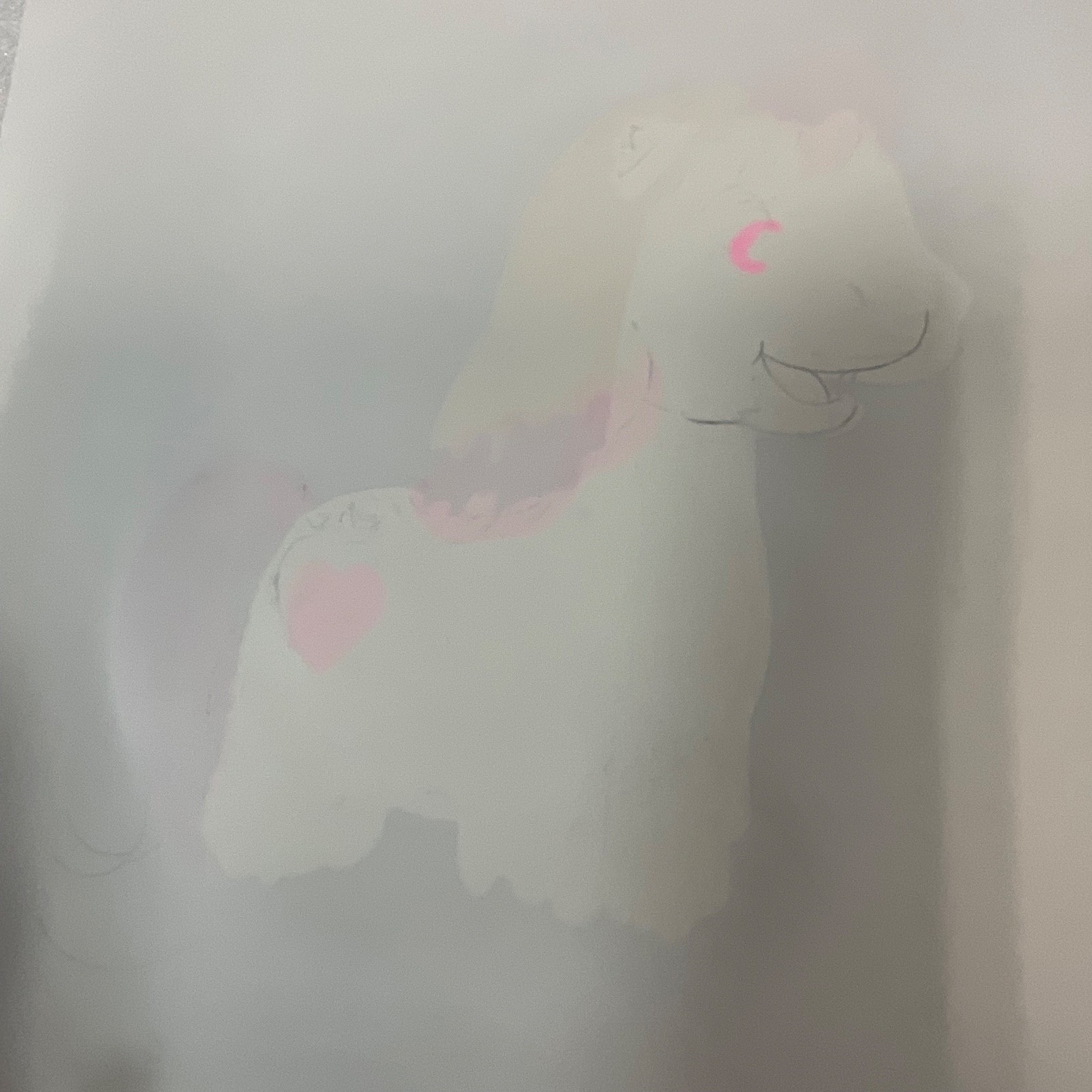 Vintage Pony Animation Cel Hand-Painted Cartoon Production Art 10in - Image 8