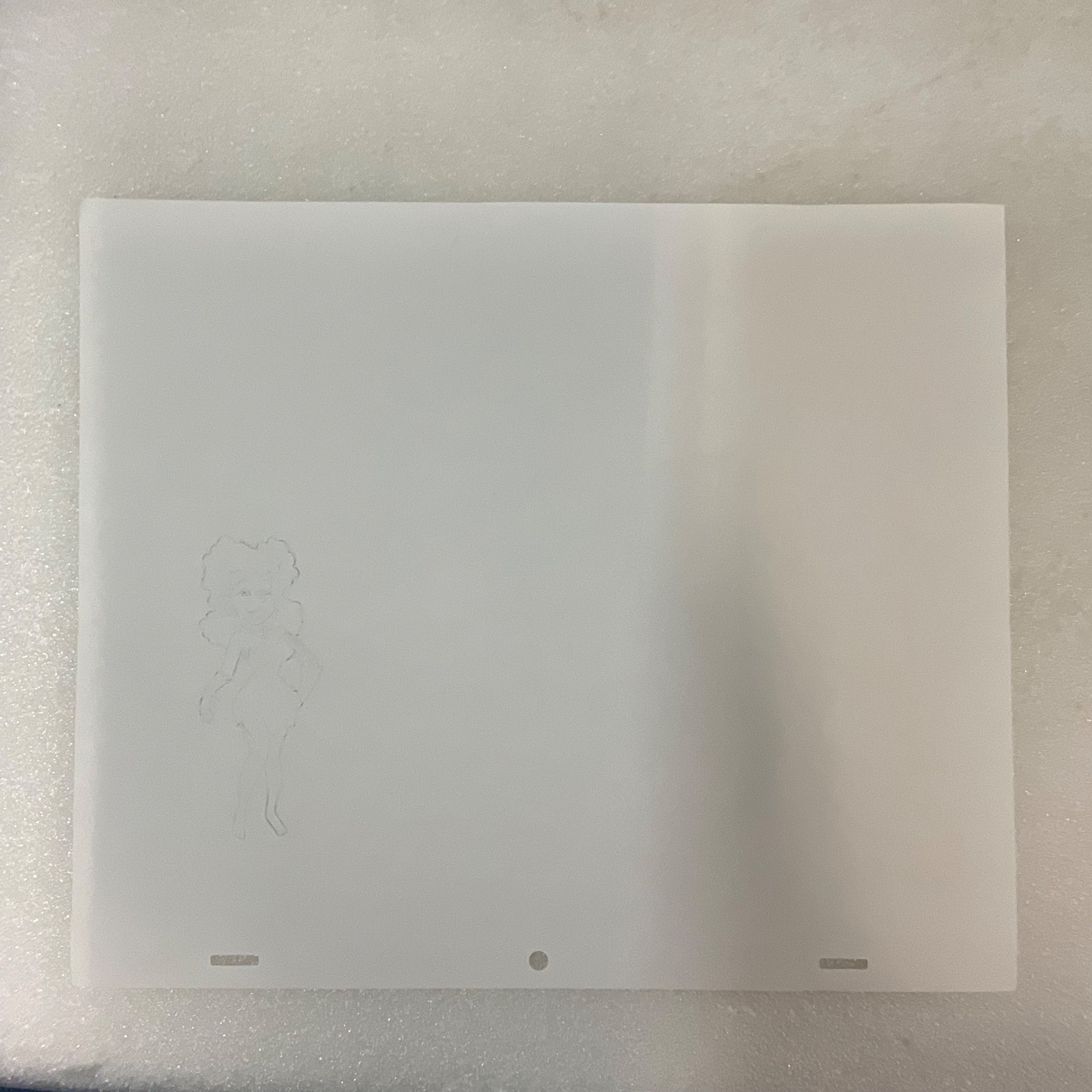 Vintage Cavewoman Animation Cel Drawing Used in Production 10.5 x 12.5 in - Image 4