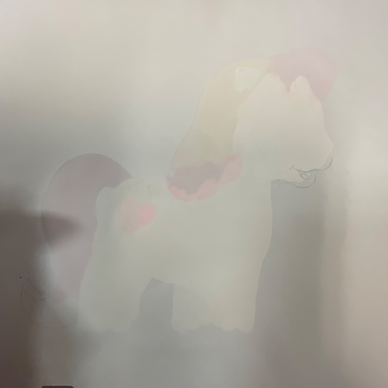 Vintage Pony Character Animation Cel Hand-Painted Production Art 12 in x 10 in - Image 7