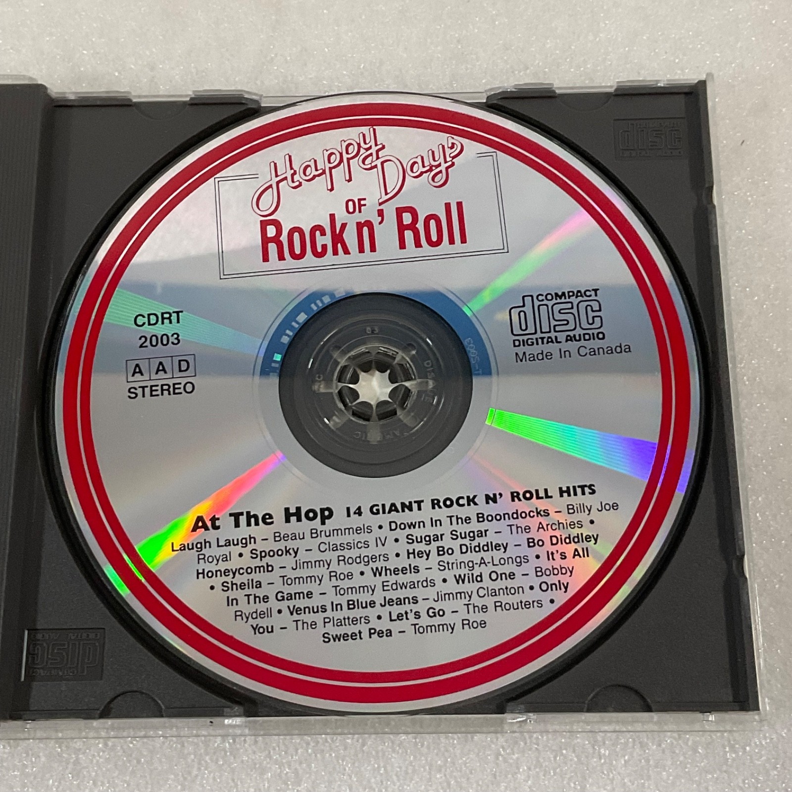 At The Hop Vol 3 14 Rock n' Roll Hits CD Happy Days of Rock n Roll - Image 10