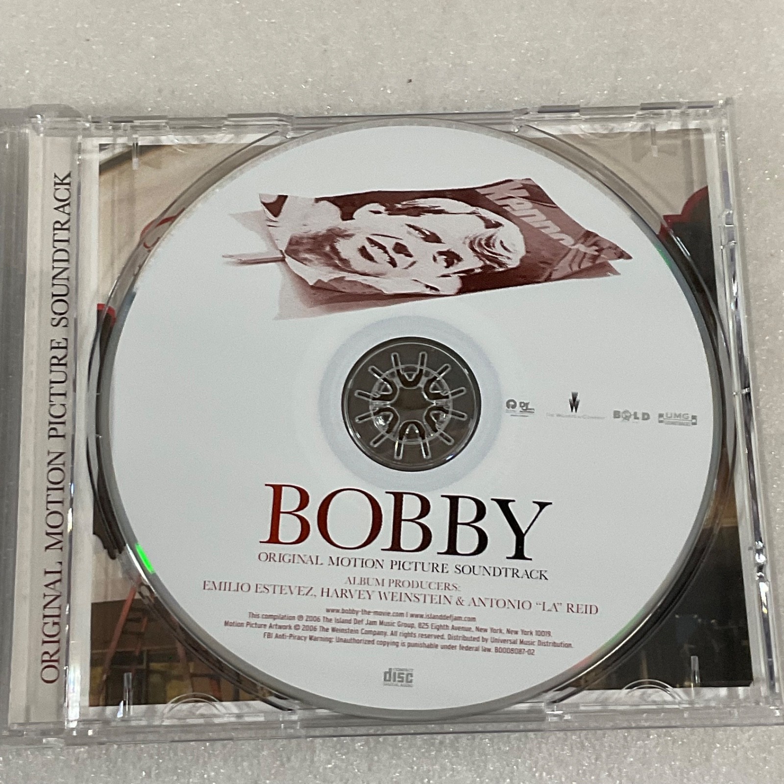 Bobby Original Motion Picture Soundtrack CD 2006 Island Def Jam - Image 11