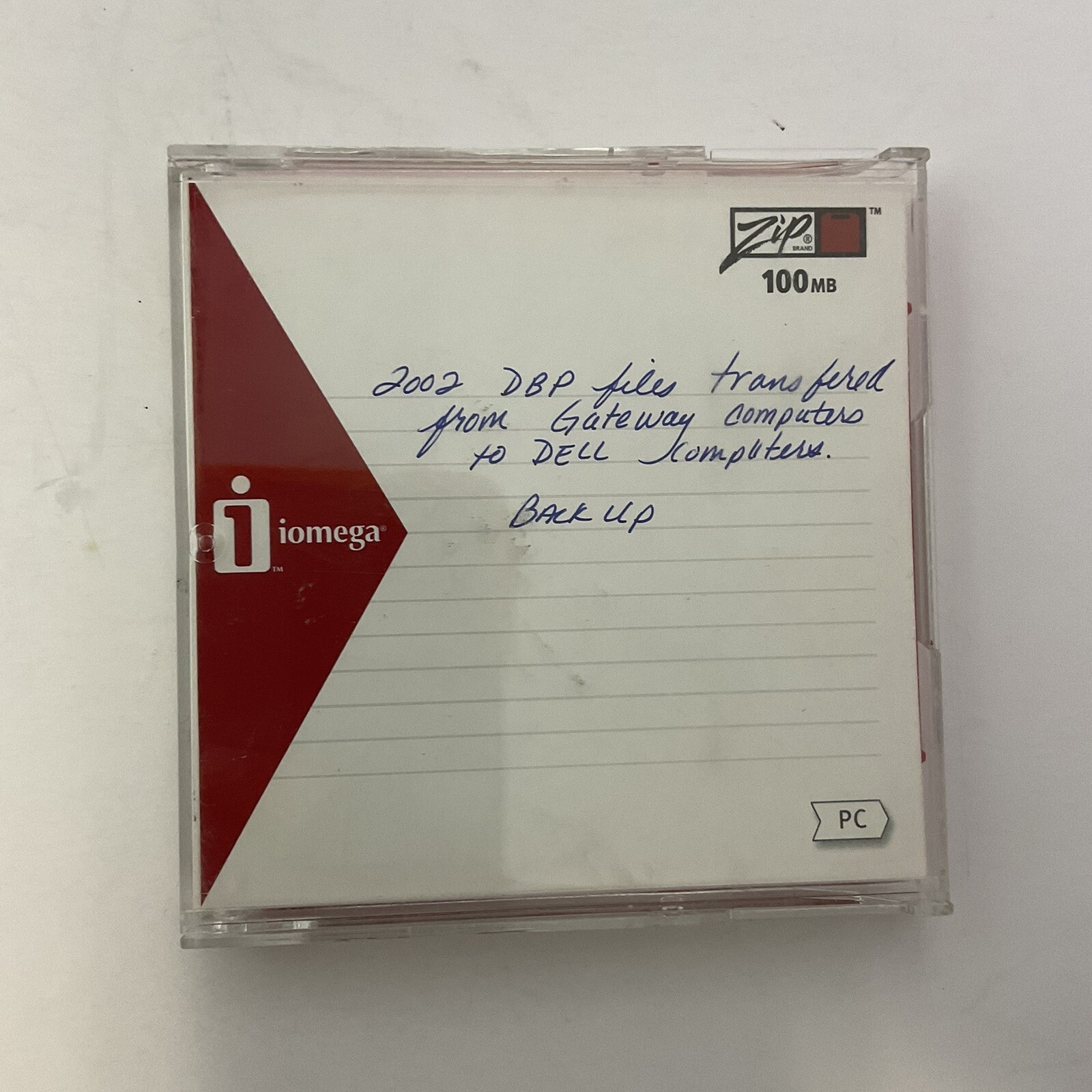 Iomega Zip Disk 100MB Used Blank Media May Contain Data - Image 1