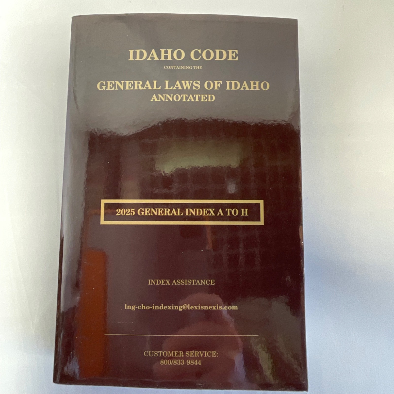 Lot of 4 Idaho Code Annotated General Index 2024 2025 Michie LexisNexis - Image 6