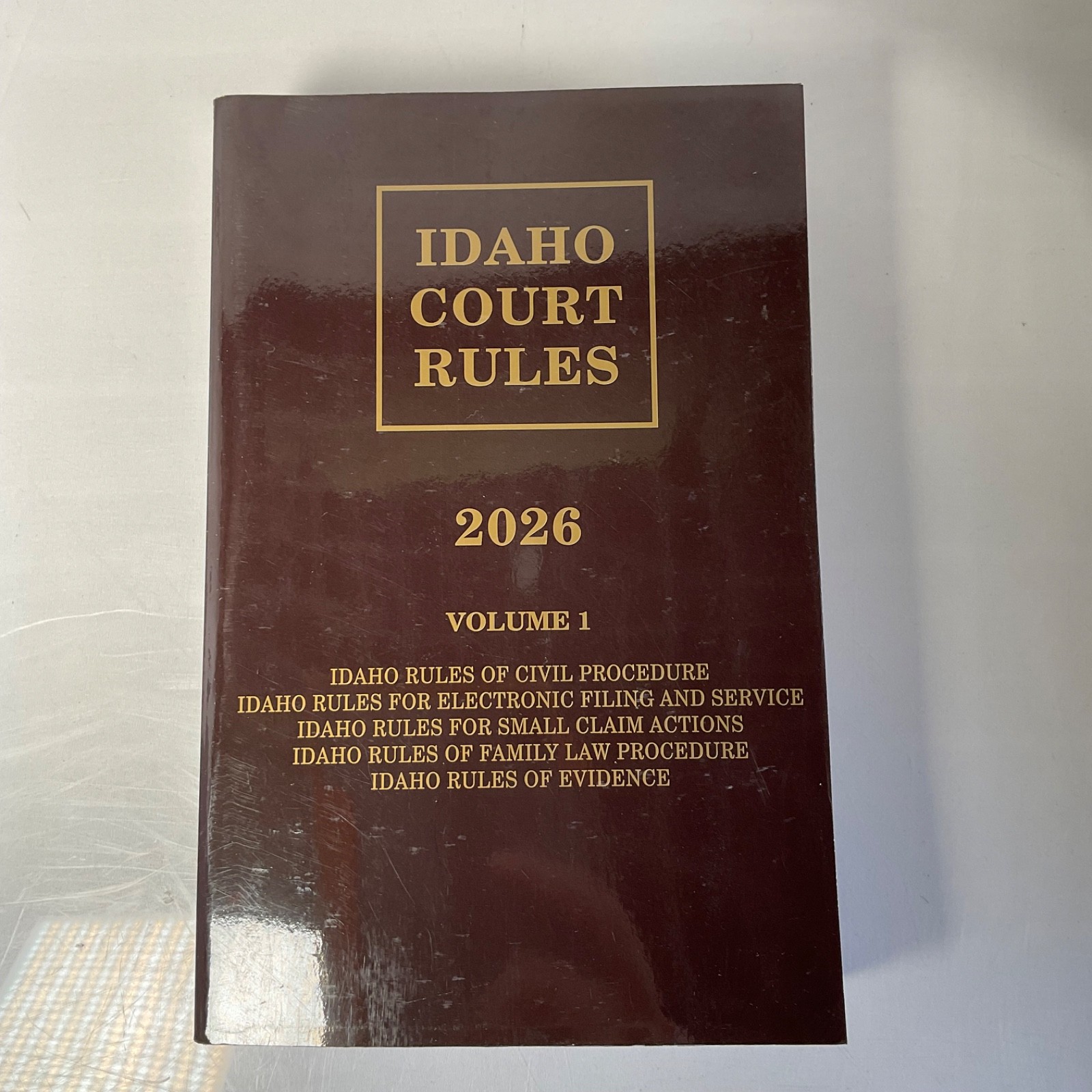 Idaho Court Rules 2024 & 2026 Vol 1-2 Lot of 4 Michie Legal Books - Image 8