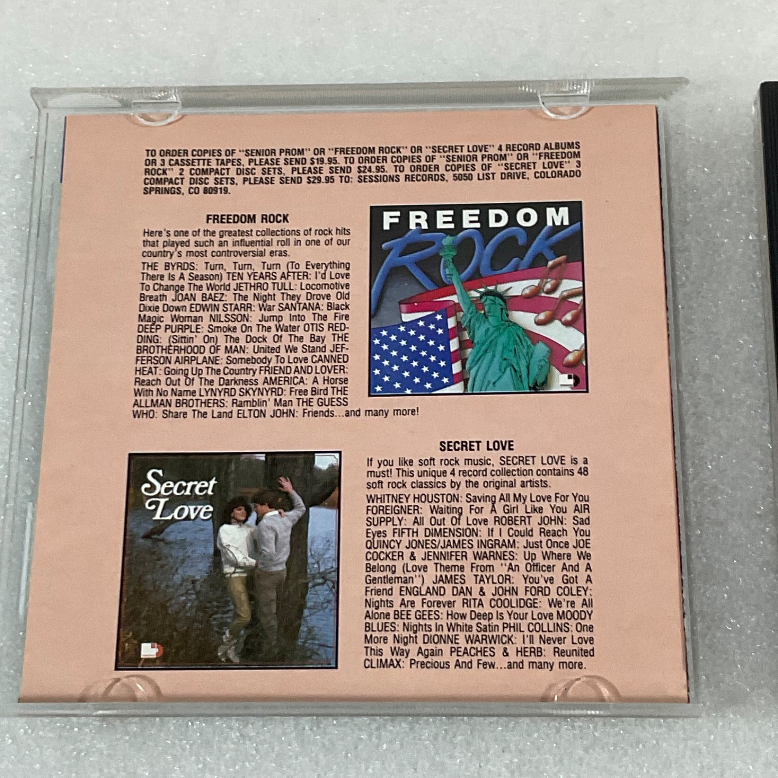 Senior Prom Disc 1 CD 1987 Warner Special Products Oldies Compilation - Image 13