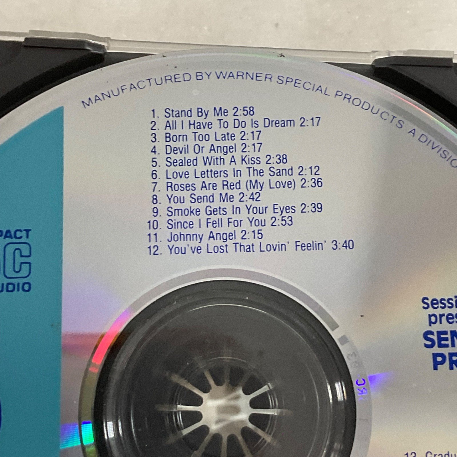 Senior Prom Disc 1 CD 1987 Warner Special Products Oldies Compilation - Image 16