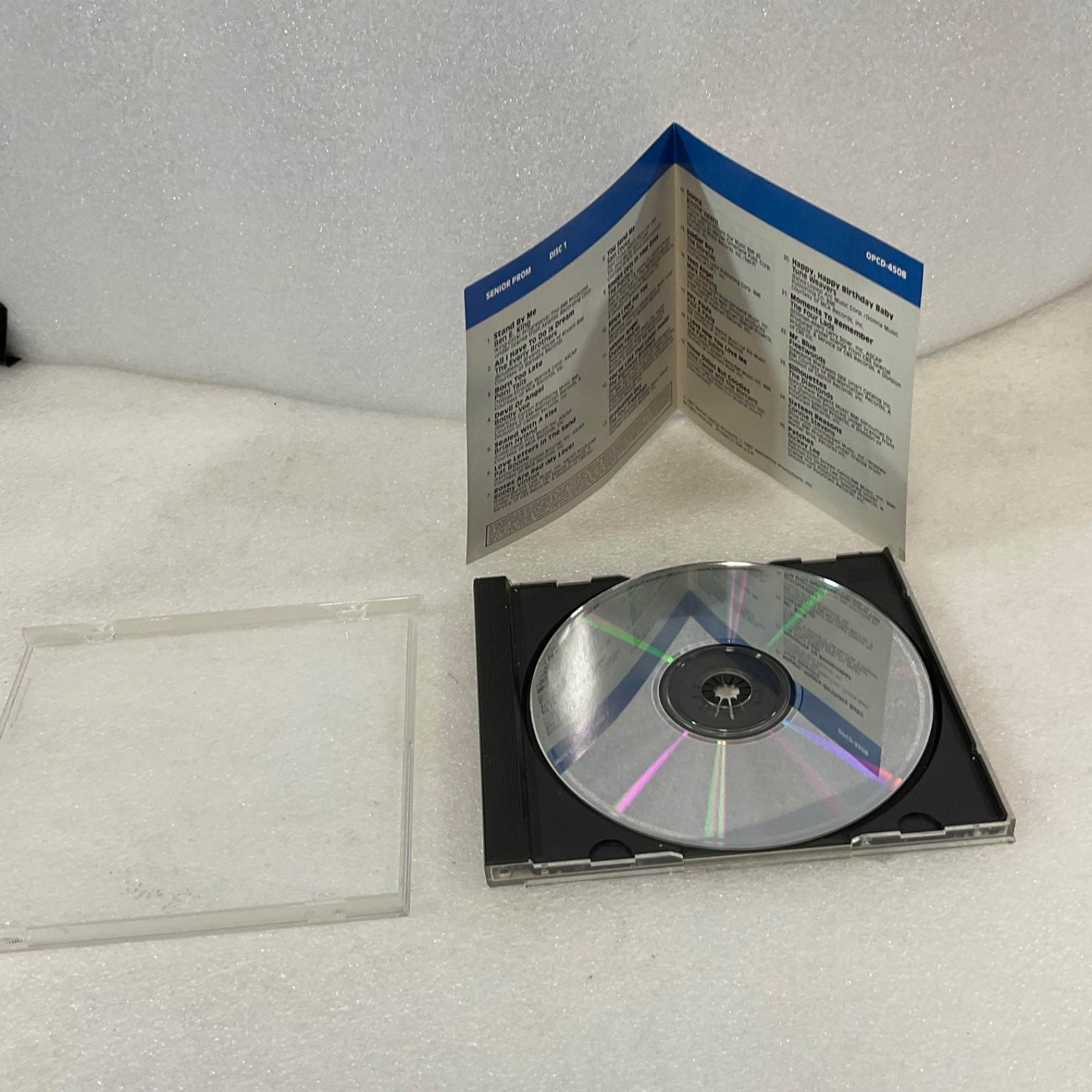 Senior Prom Disc 1 CD 1987 Warner Special Products Oldies Compilation - Image 19