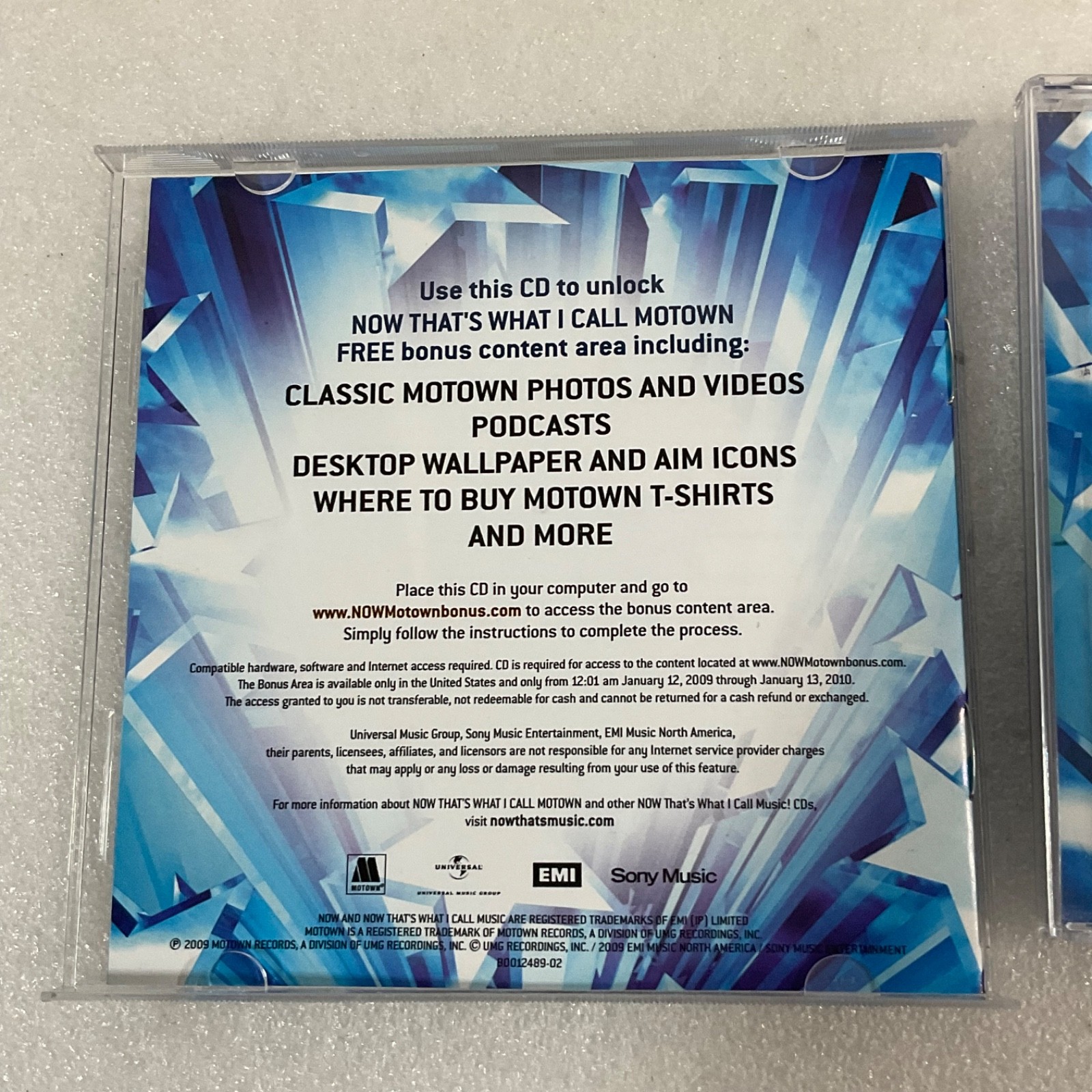 NOW That’s What I Call Motown CD Various Artists Hits Collection - Image 14