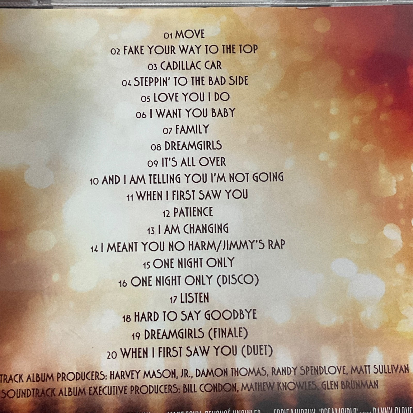 Dreamgirls Music From the Motion Picture Soundtrack CD 2006 Sony Soundtrack - Image 11