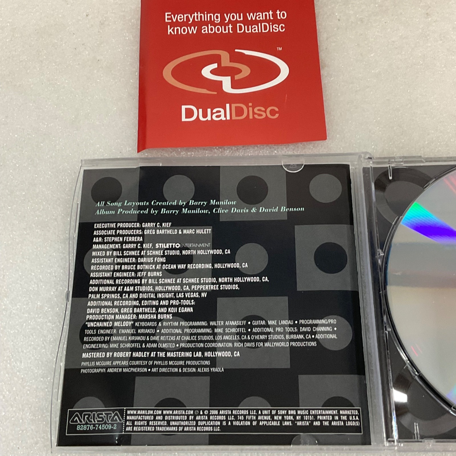 Barry Manilow The Greatest Songs of the Fifties DualDisc CD/DVD 2006 - Image 14