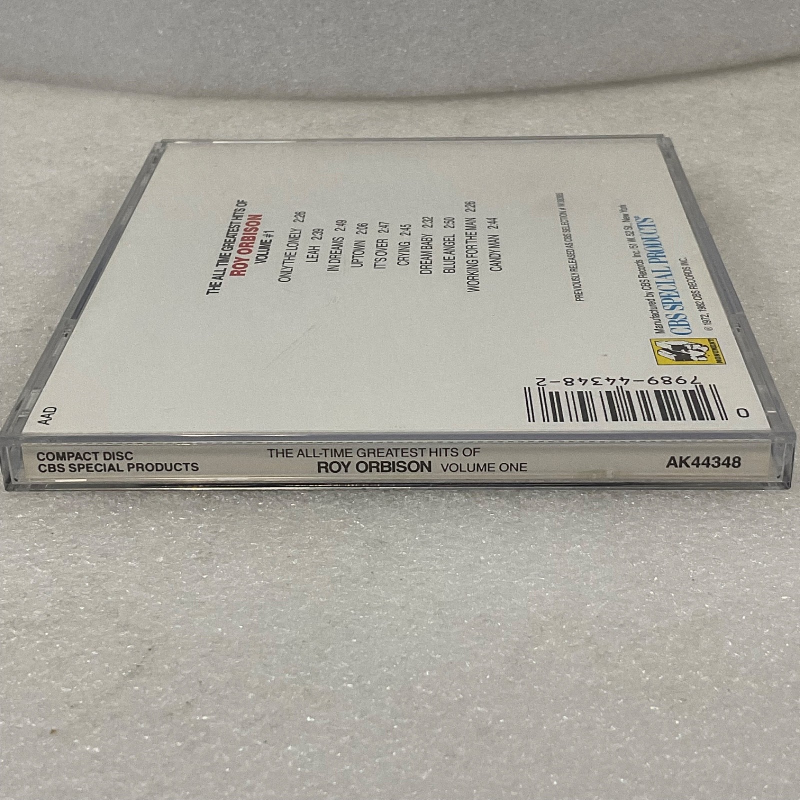 Roy Orbison All-Time Greatest Hits Vol 1 CD CBS Special Products - Image 11