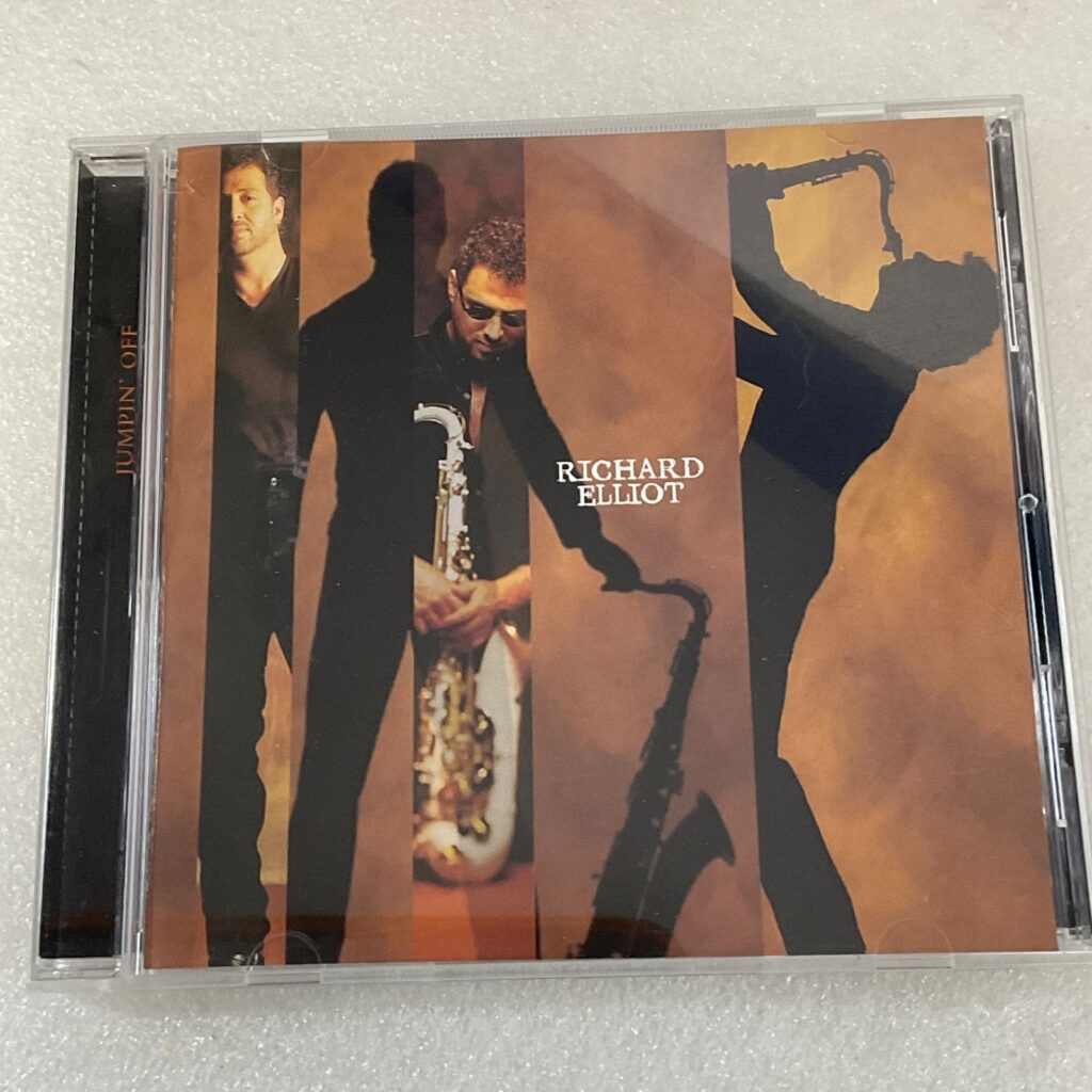 Richard Elliot Jumpin' Off CD Metro Blue Jazz Saxophone Album - Image 1