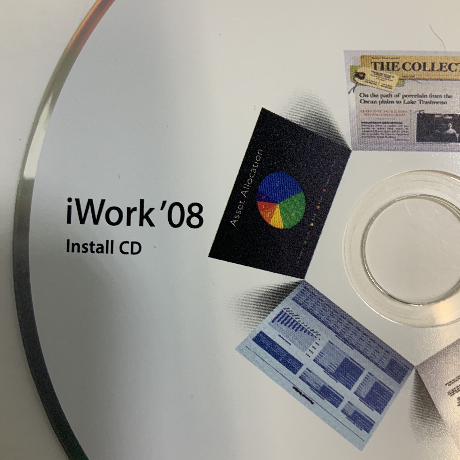Apple iWork '08 Install DVD Mac Software Disc 2007 - Image 4