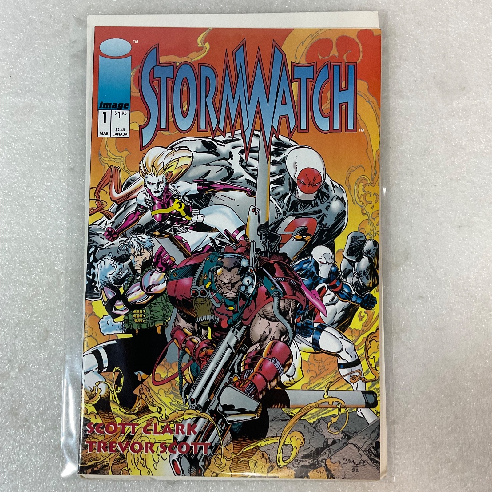 Stormwatch #1 Mar 1993 Image Comics First Printing Comic Book - Image 14