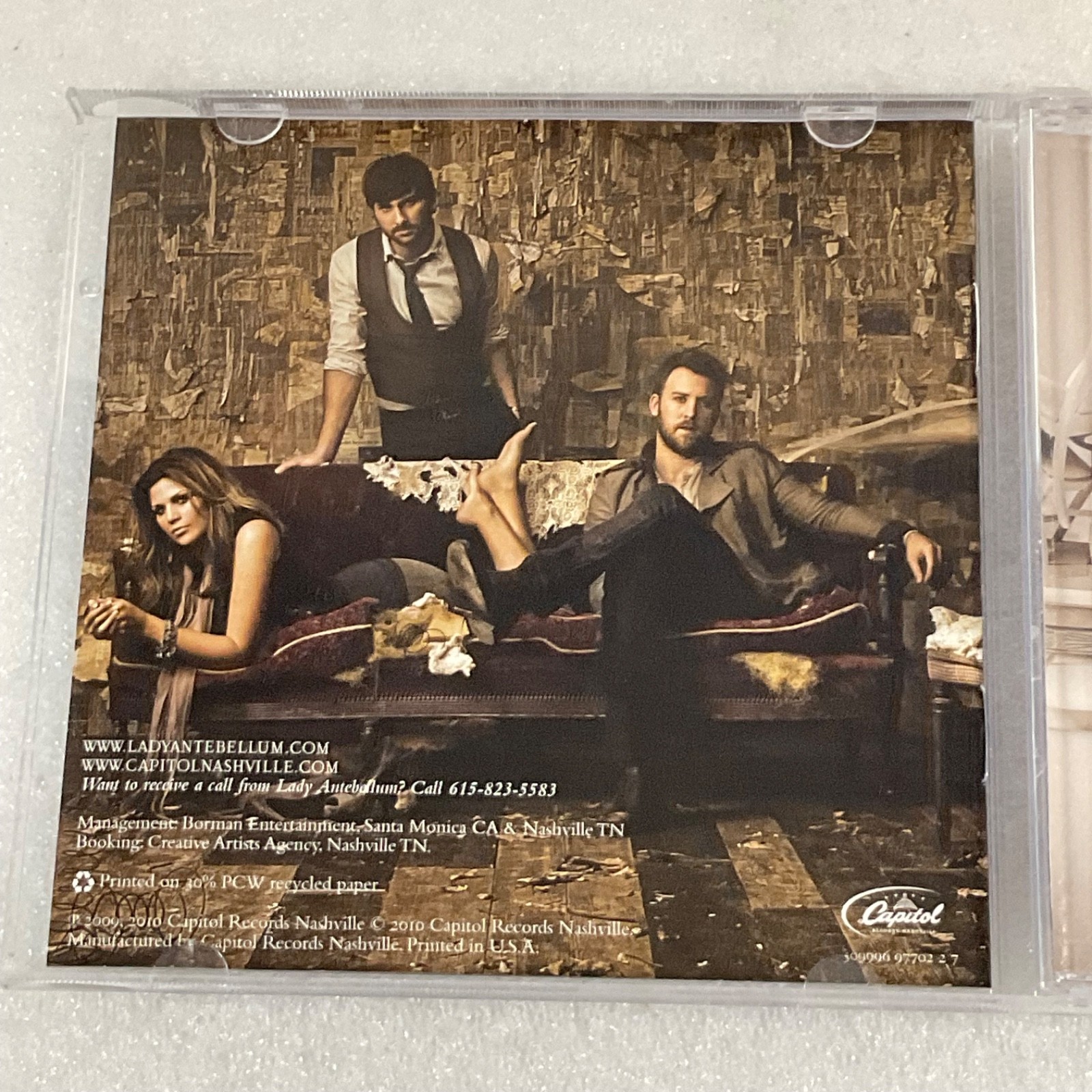 Lady Antebellum Need You Now CD 2010 Capitol Nashville Country Pop - Image 11