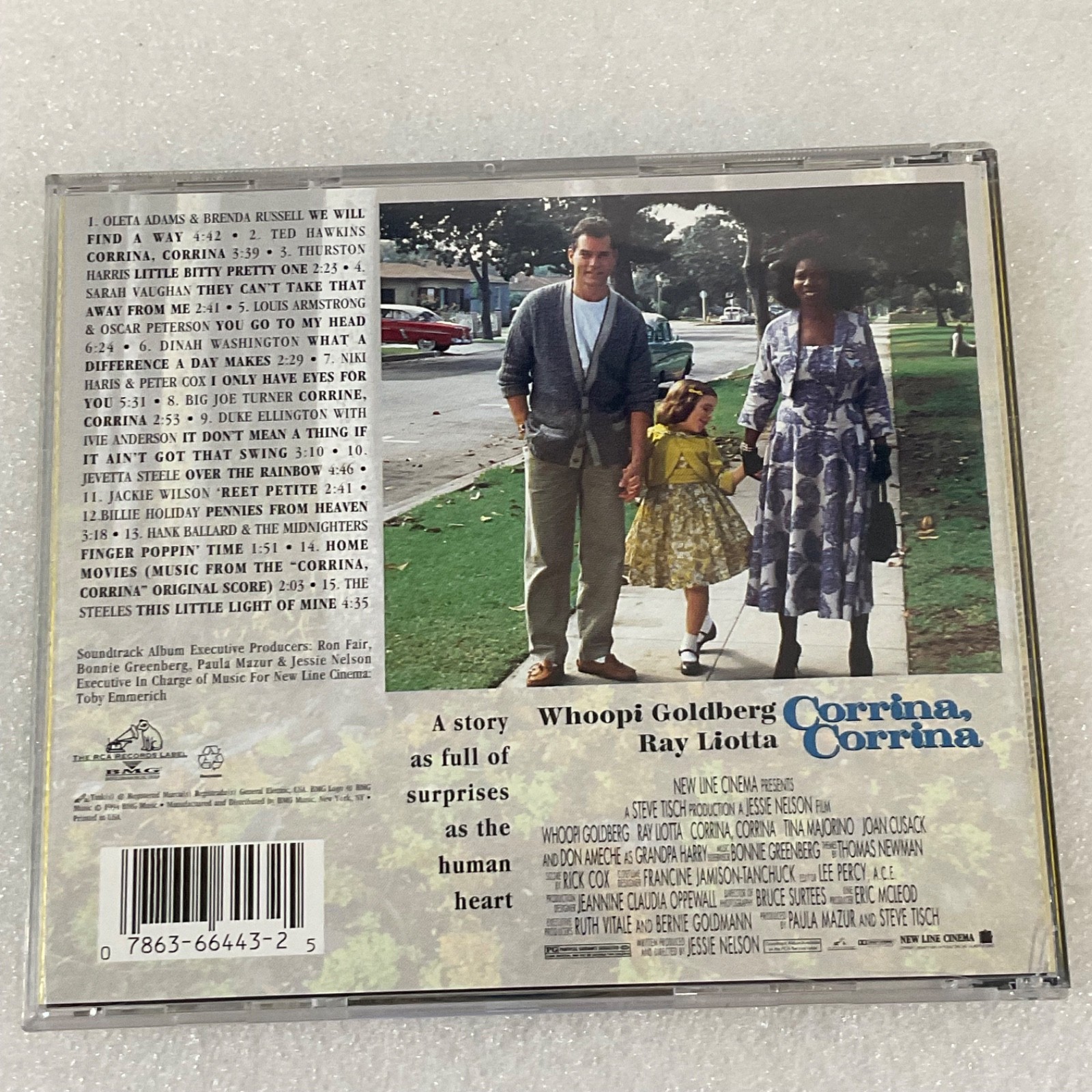 Corrina Corrina Original Motion Picture Soundtrack CD 1994 RCA Jazz Soul - Image 2