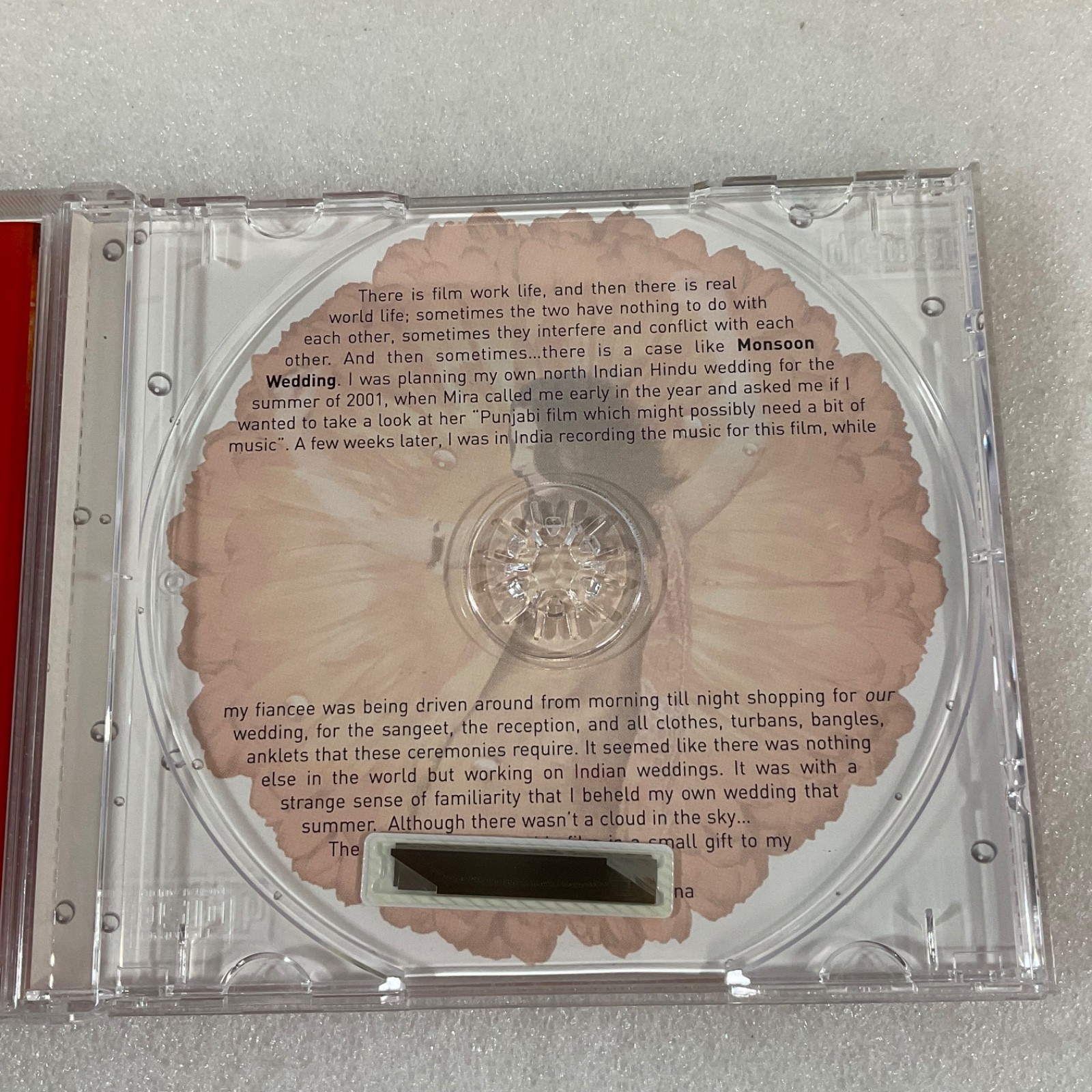 Monsoon Wedding Original Soundtrack CD Mychael Danna Milan Records - Image 12