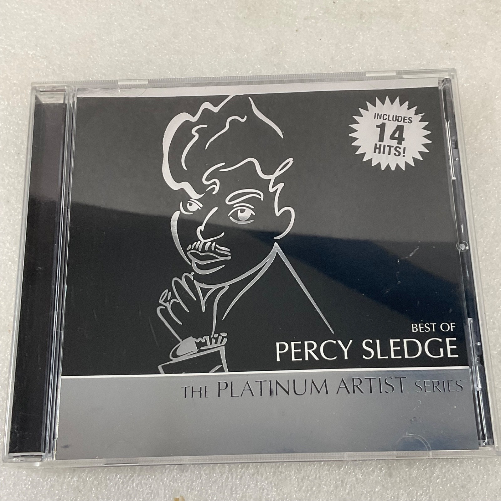 Percy Sledge Best Of CD Platinum Artist Series 14 Hits Soul R&B - Image 1