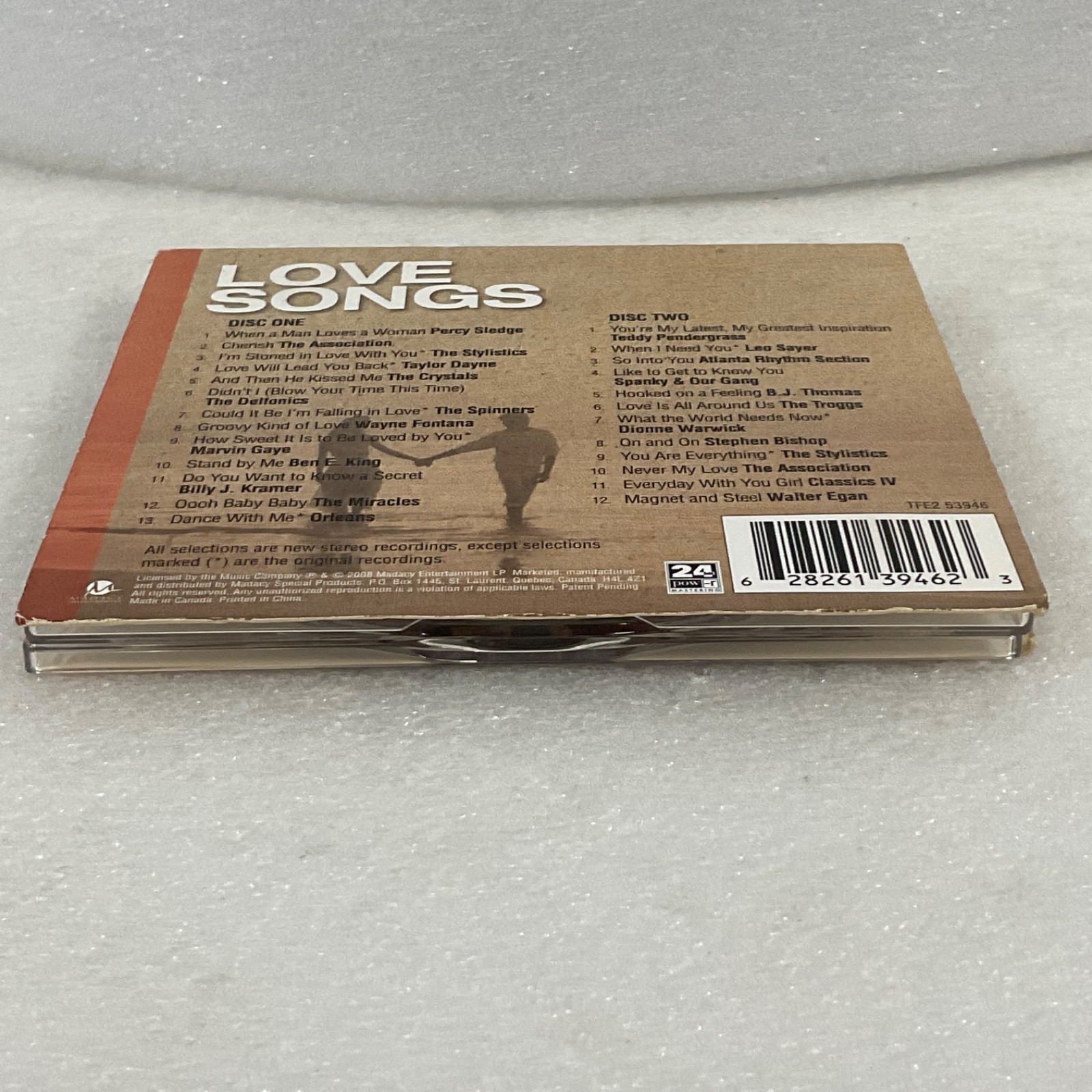 25 Best Love Songs 2CD Compilation Soul Pop Classics Madacy 2008 - Image 5
