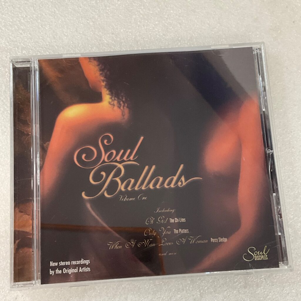 Soul Ballads Volume One CD 1998 Soul R&B Compilation Percy Sledge Neville - Image 1