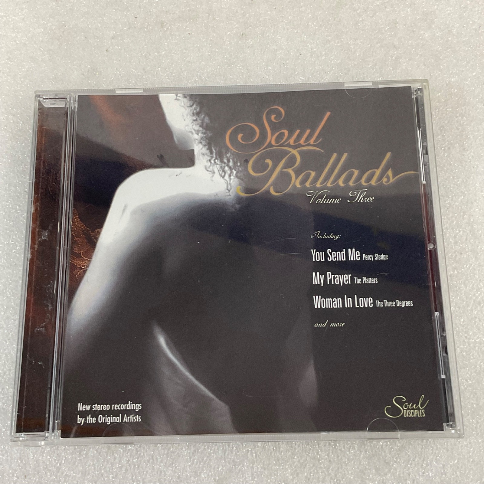 Soul Ballads Volume Three CD 2000 Soul Disciples R&B Love Songs Compilation - Image 1