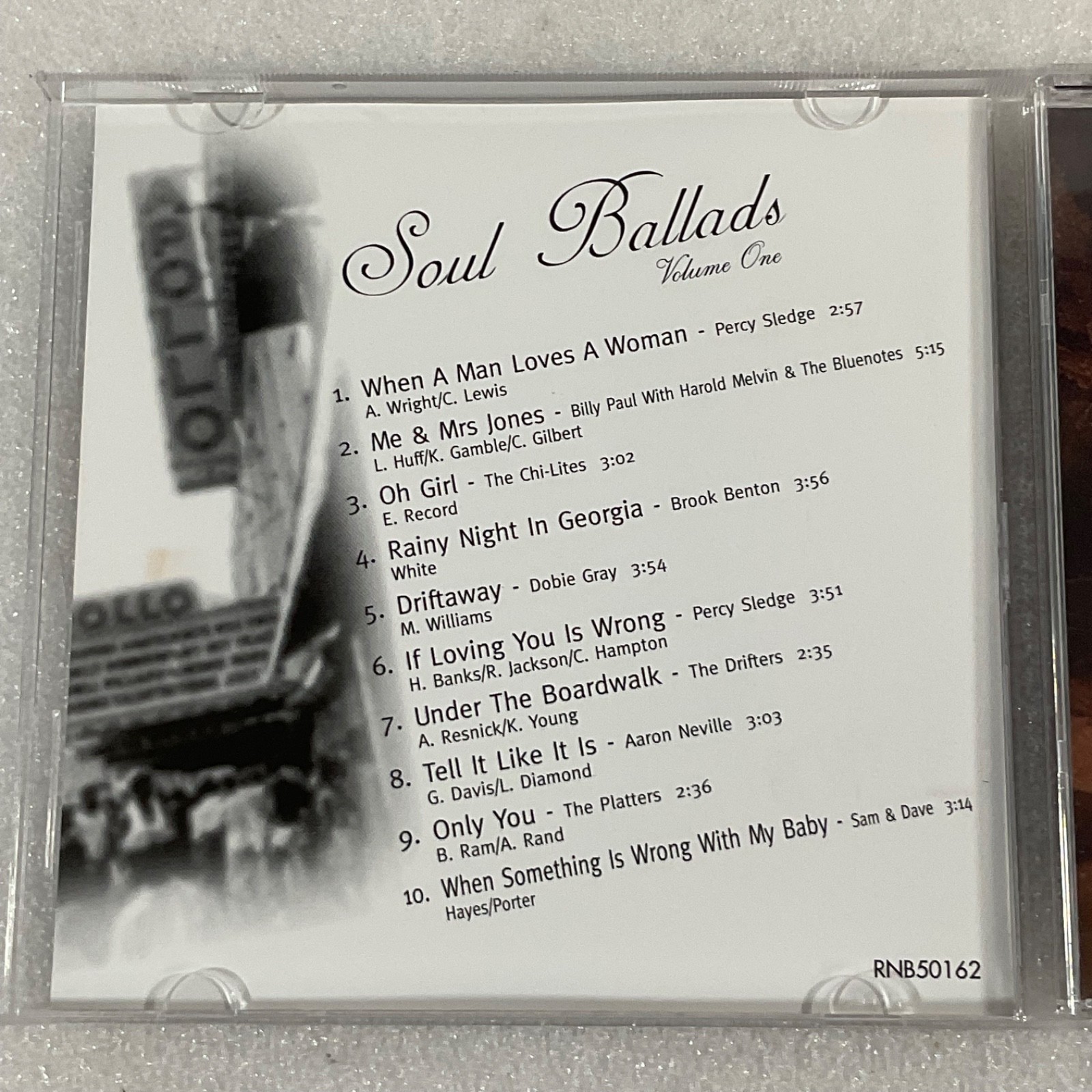 Soul Ballads Volume One CD 1998 Soul R&B Compilation Percy Sledge Neville - Image 11
