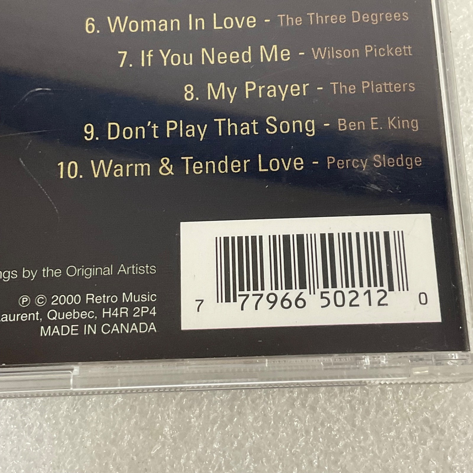 Soul Ballads Volume Three CD 2000 Soul Disciples R&B Love Songs Compilation - Image 10