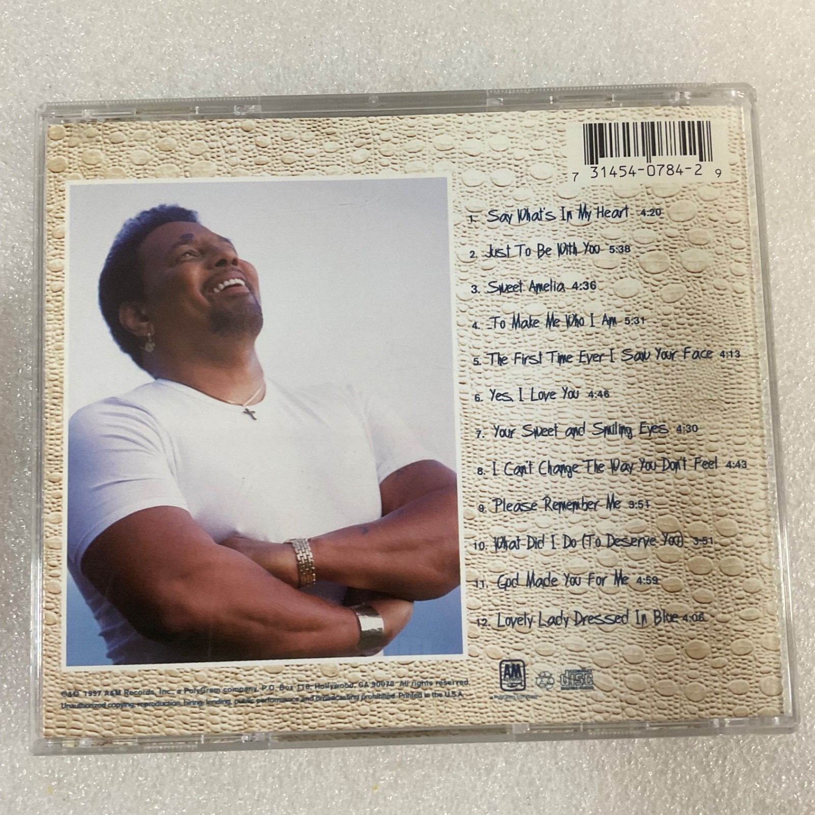 Aaron Neville To Make Me Who I Am CD 1997 A&M Records - Image 2