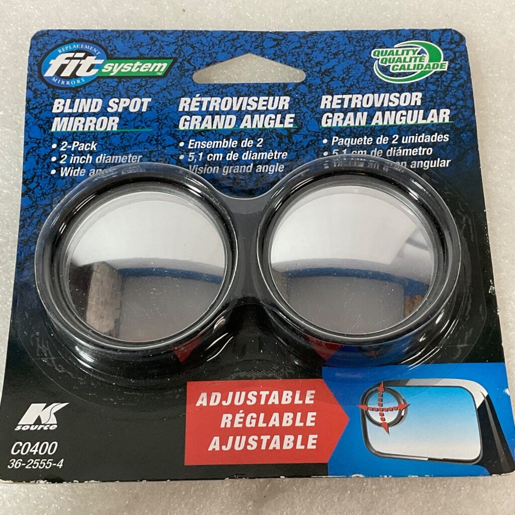 Fit System Blind Spot Mirrors 2in Adjustable 2 Pack Wide Angle C0400 - Image 1