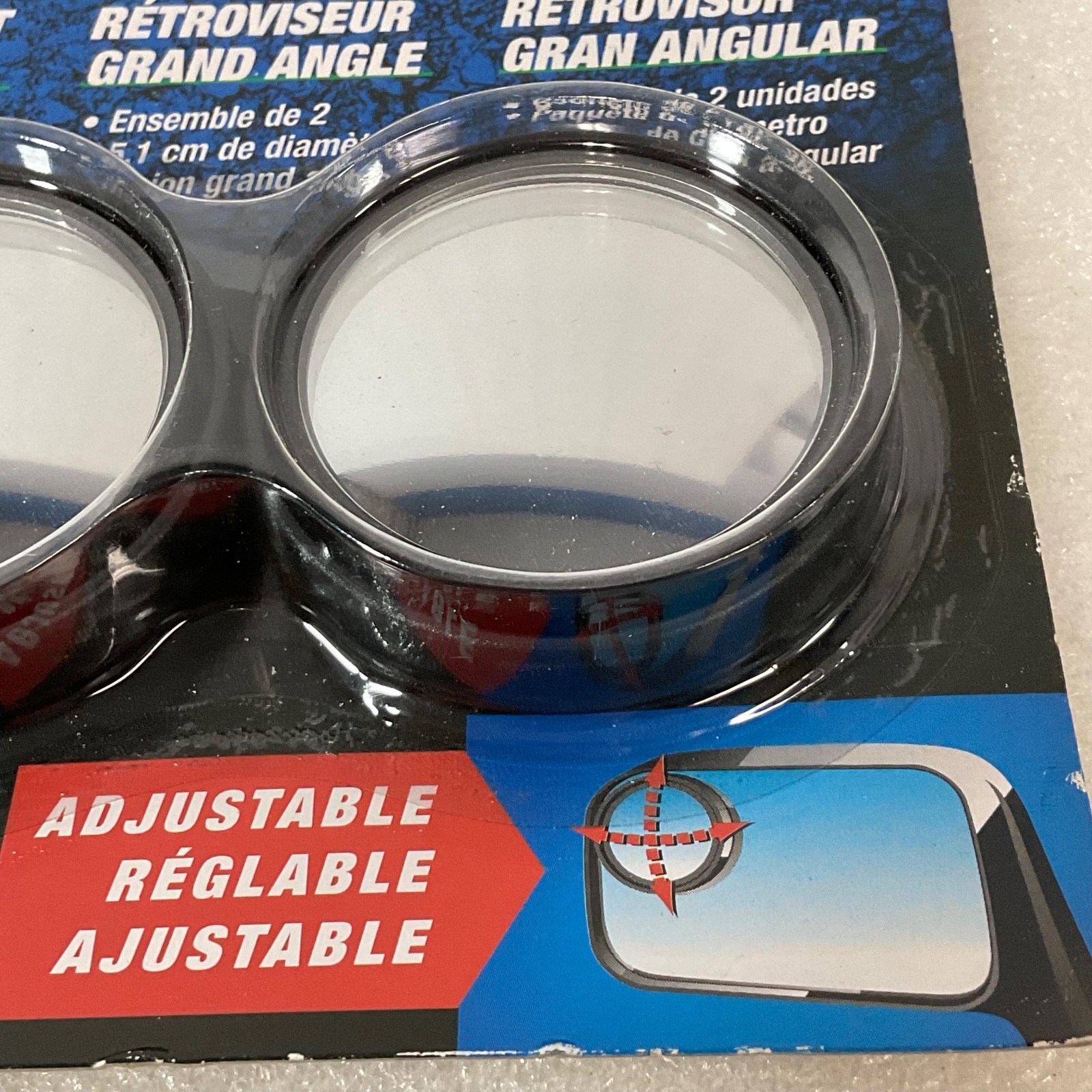 Fit System Blind Spot Mirrors 2in Adjustable 2 Pack Wide Angle C0400 - Image 5