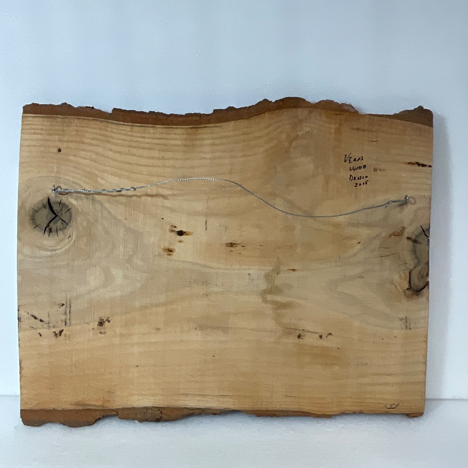Handcrafted Wood Wall Art Founding Fathers 21in x 16in Rustic Live Edge - Image 7